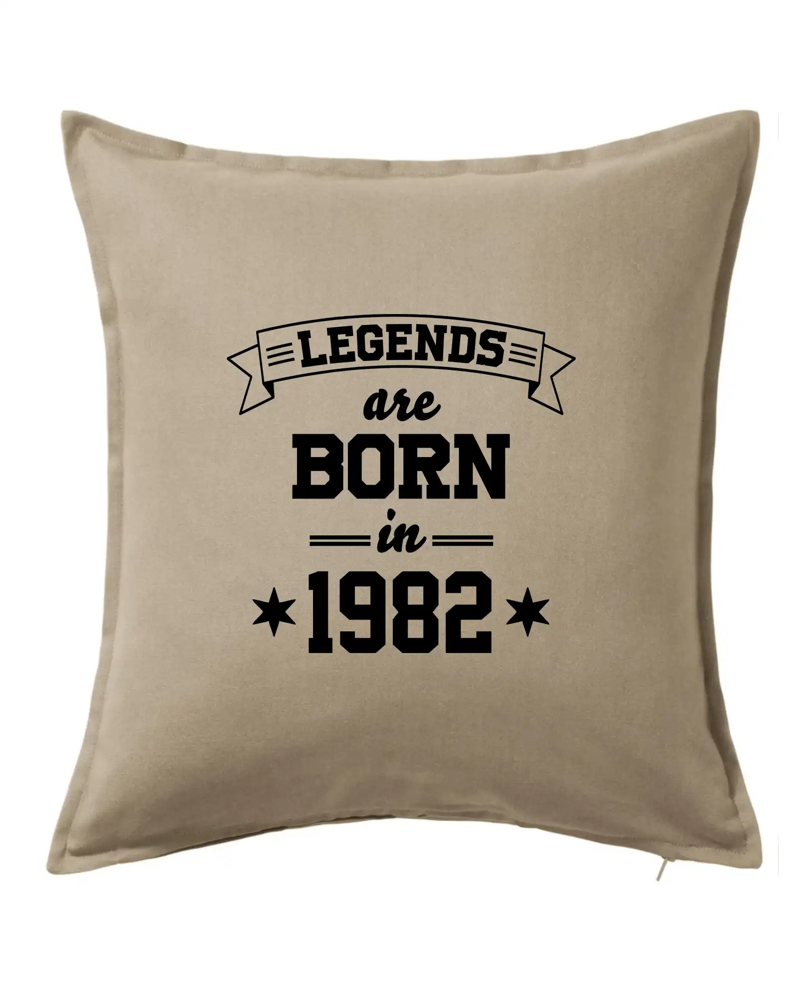 Trička s ročníkom 1982 - Legends are born in 1982 - Vankúš 50x50