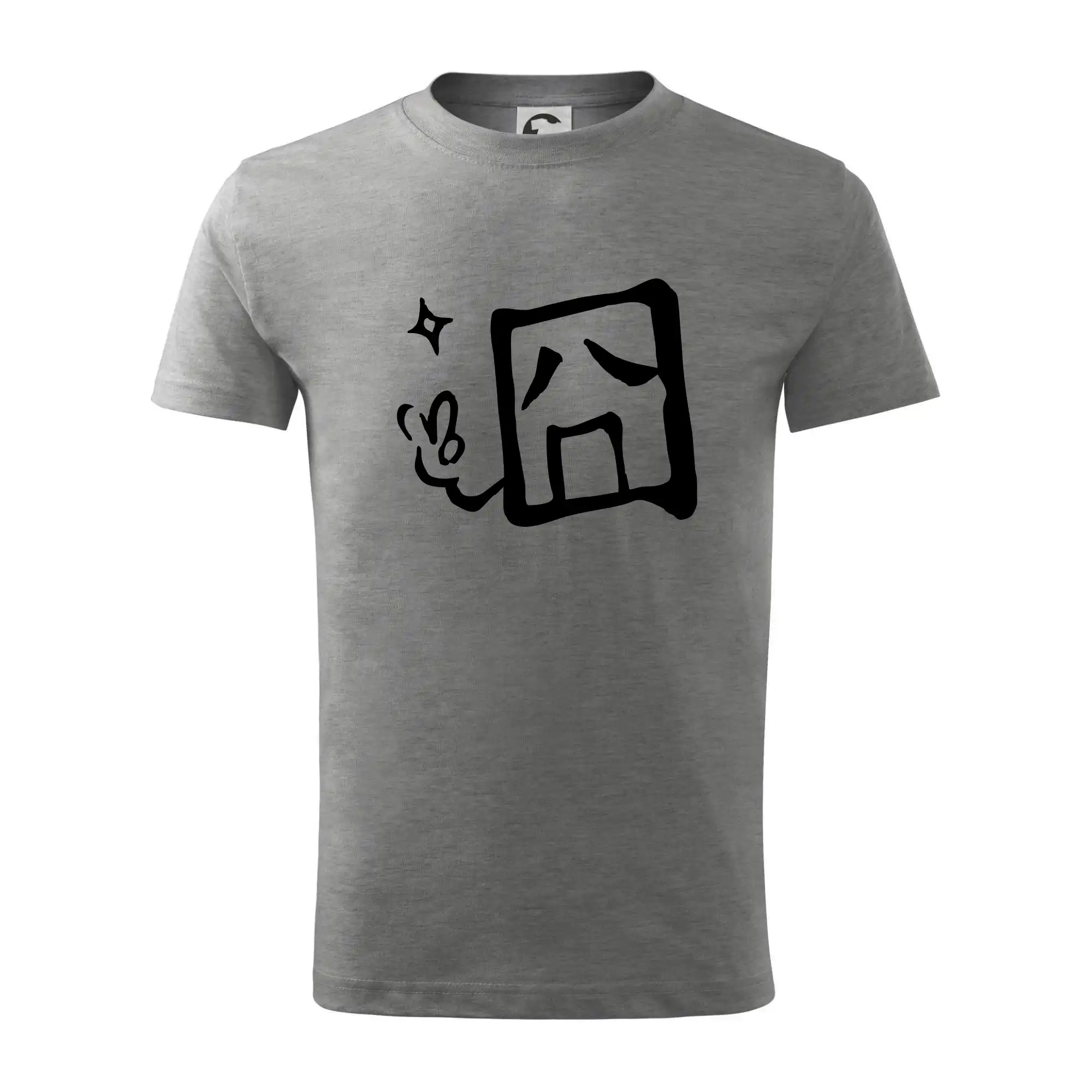 Grafické tričká - Čínsky symbol - smutný - Tričko detské bavlnené