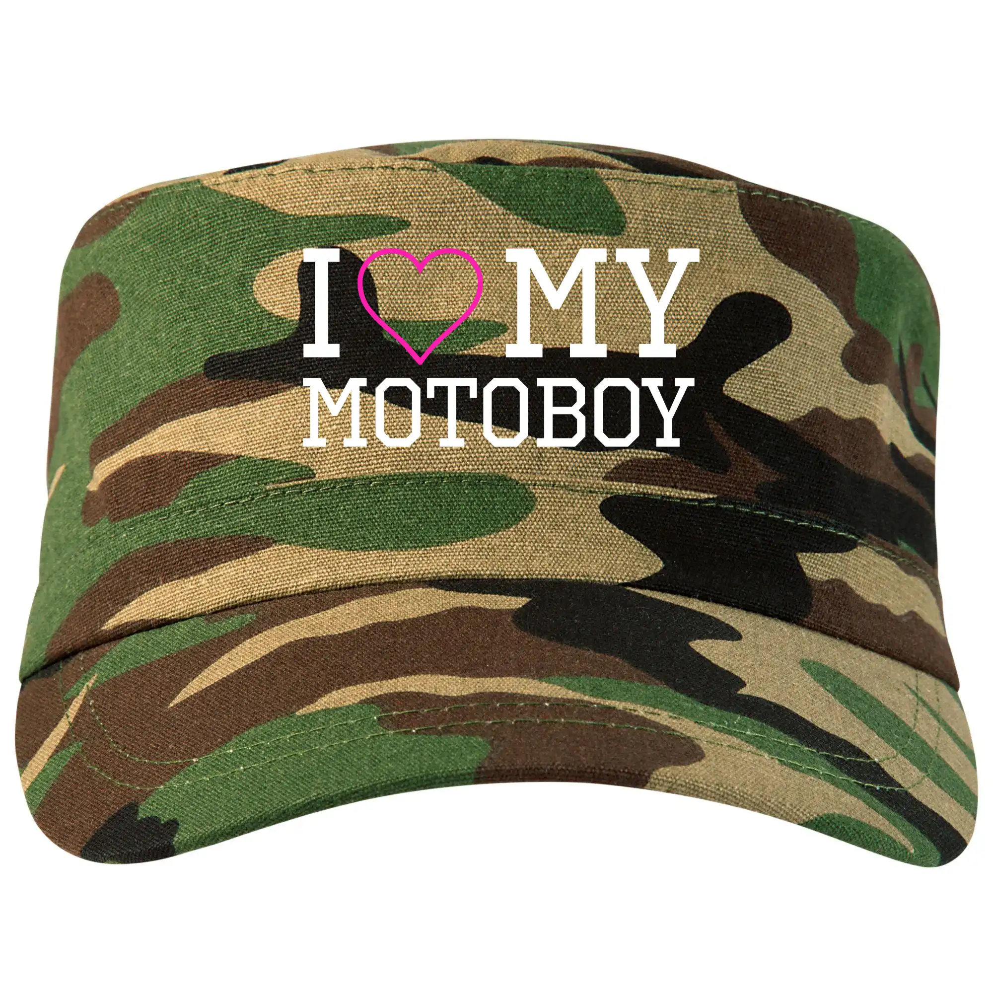 Tričká a mikiny s potlačou motoriek – pre pravých motorkárov - I love my motoboy - Šiltovka CAMO