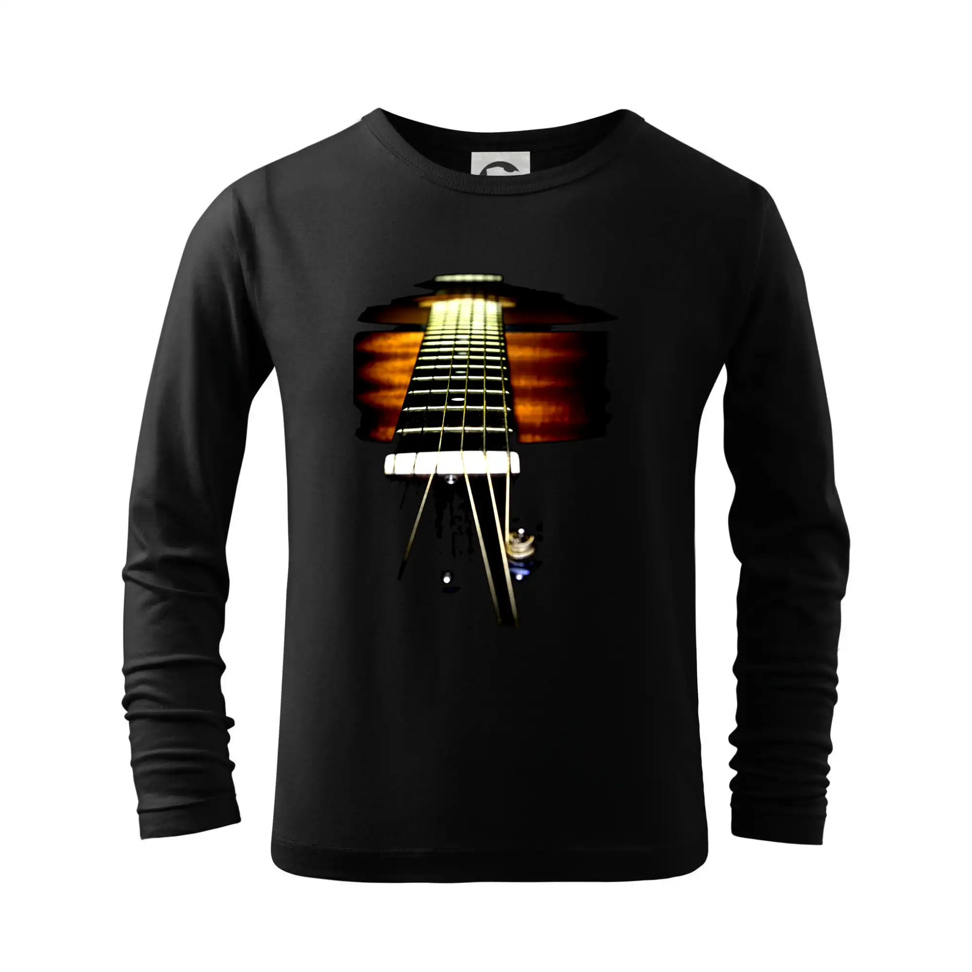 Gitara foto - Tričko detské Long Sleeve