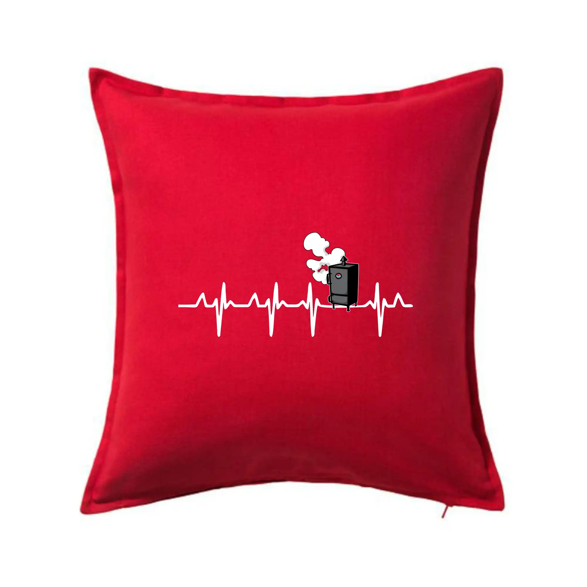 Tričká a zástery na grilovanie - EKG udiareň - Vankúš 50x50