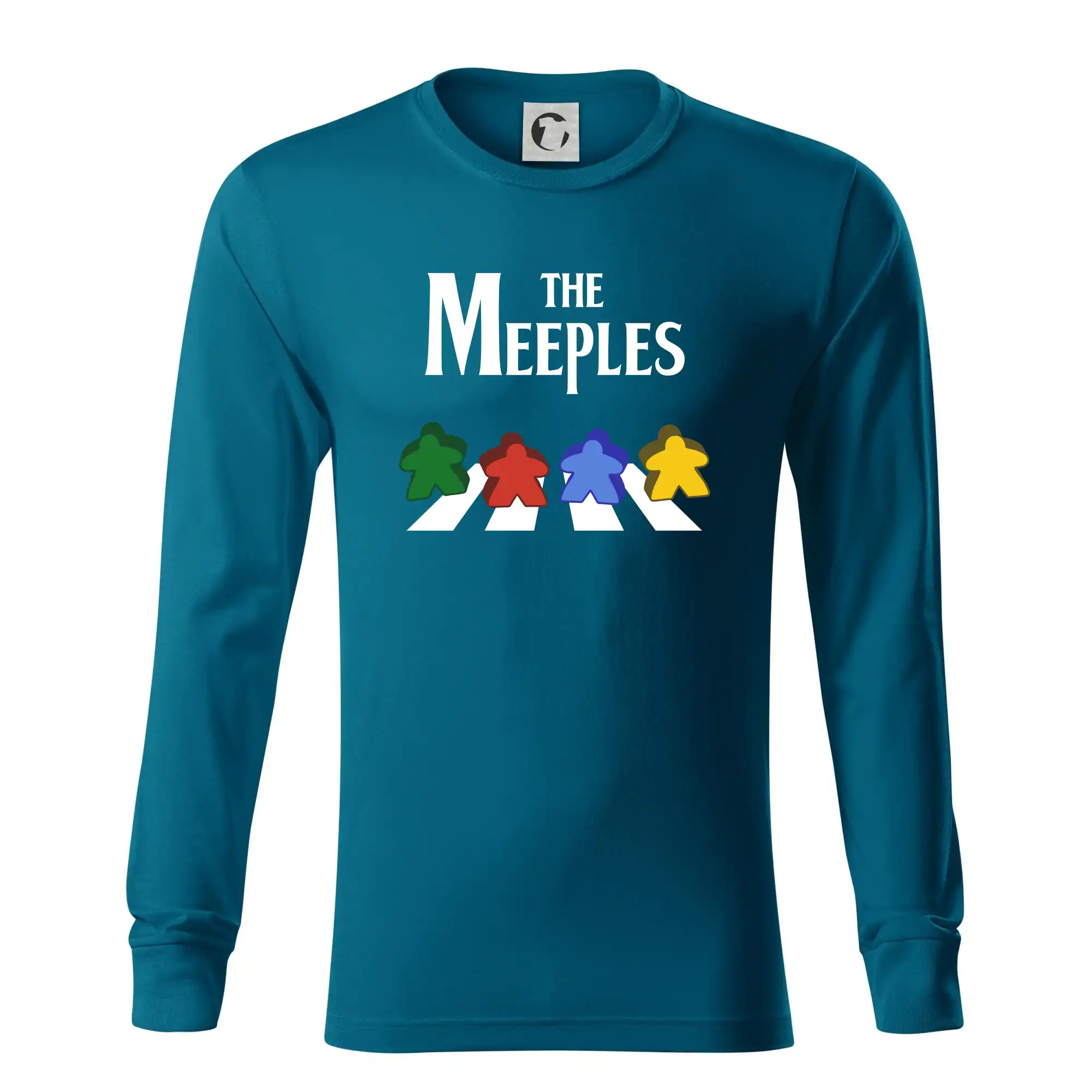 Tričká a mikiny so spoločenskými hrami  - The Meeples - Tričko s dlhým rukávom LS R05