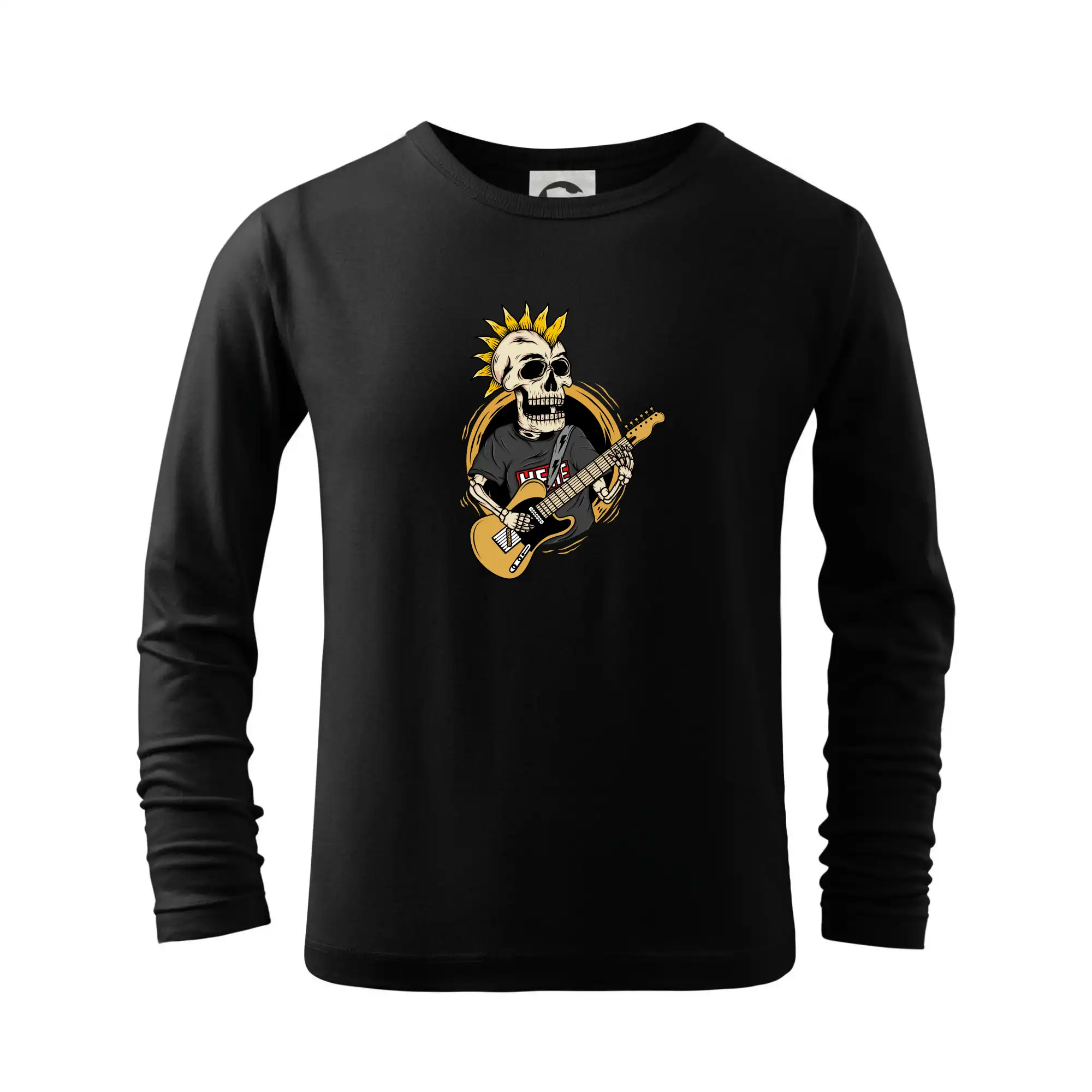 Punk rock gitarista - Tričko detské Long Sleeve