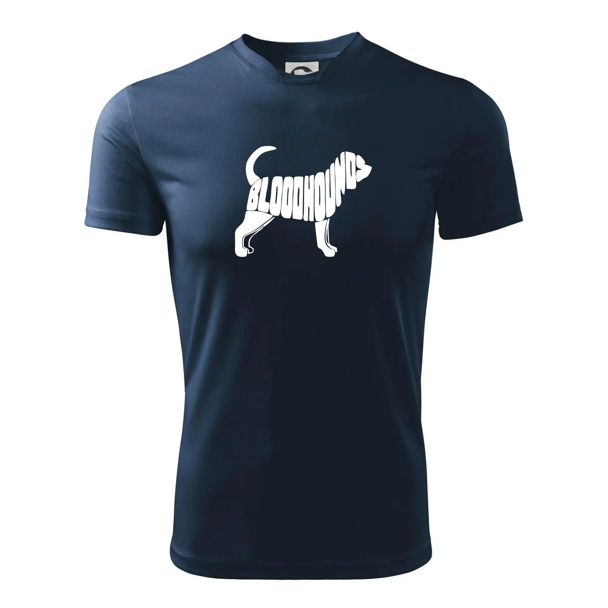Ostatné psie plemená - Bloodhound nápis v tele - Pánske tričko Fantasy športové