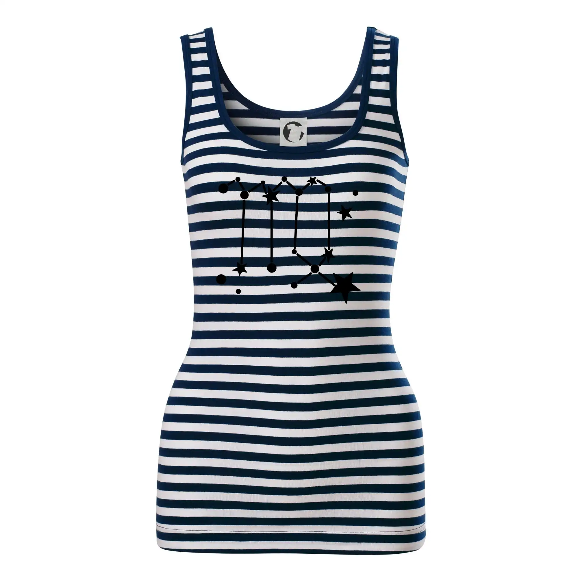 Tričká panna - Súhvezdie - Virgo  - Panna - Sailor tielko na vodu