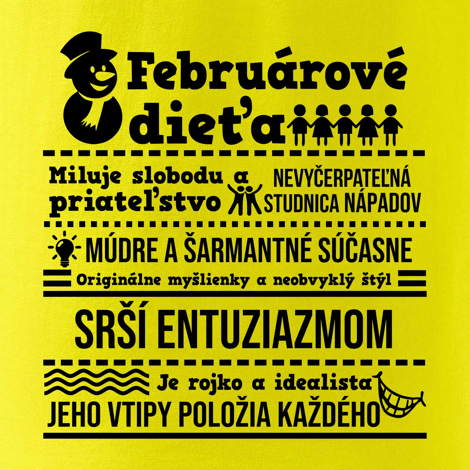 Narodeniny Február