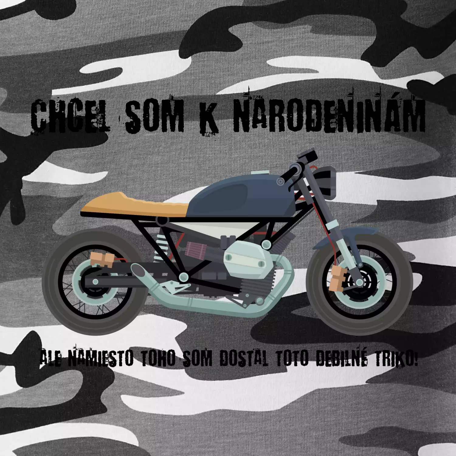 Chcel som motorku - narodeniny