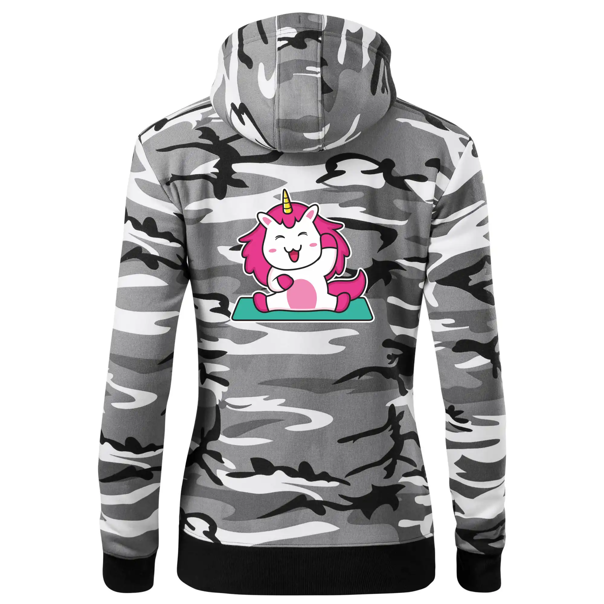 Yoga veselý jednorožec