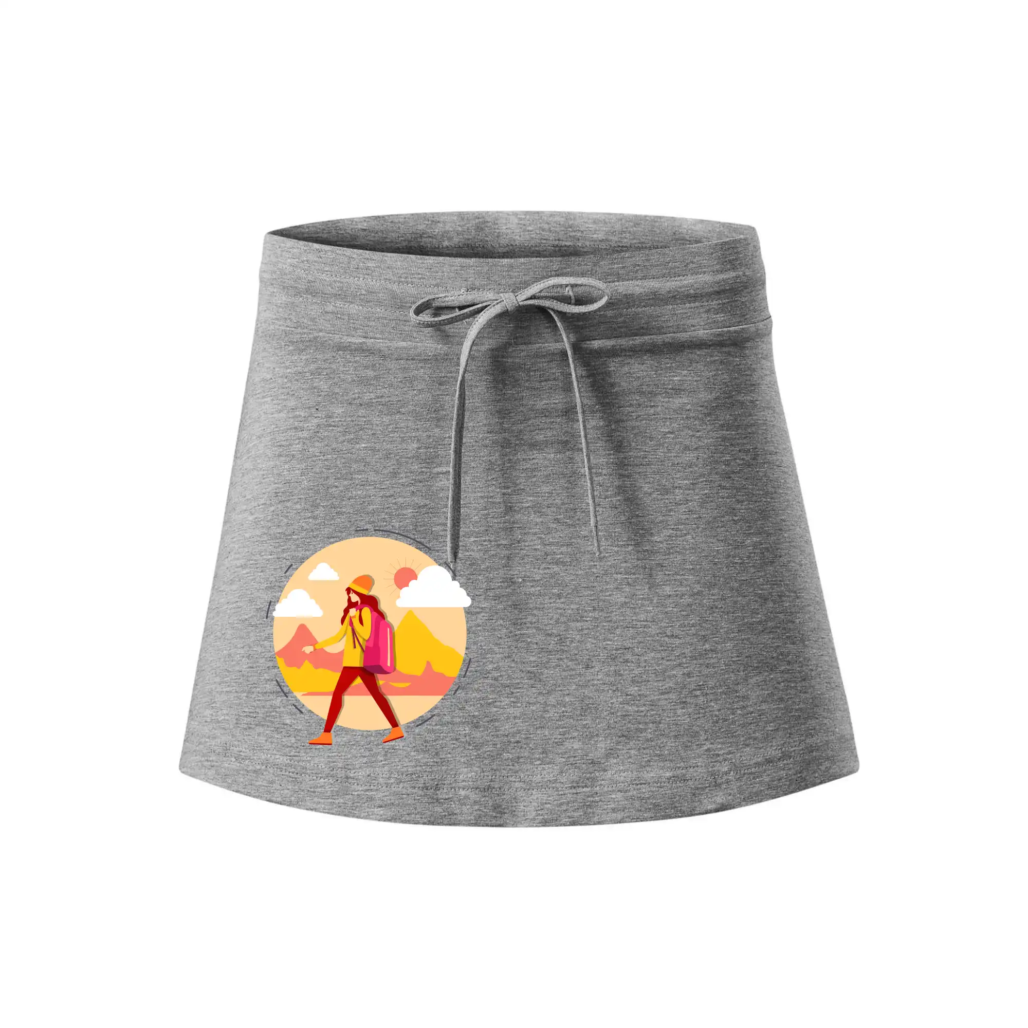 Barevný párový motiv na hory