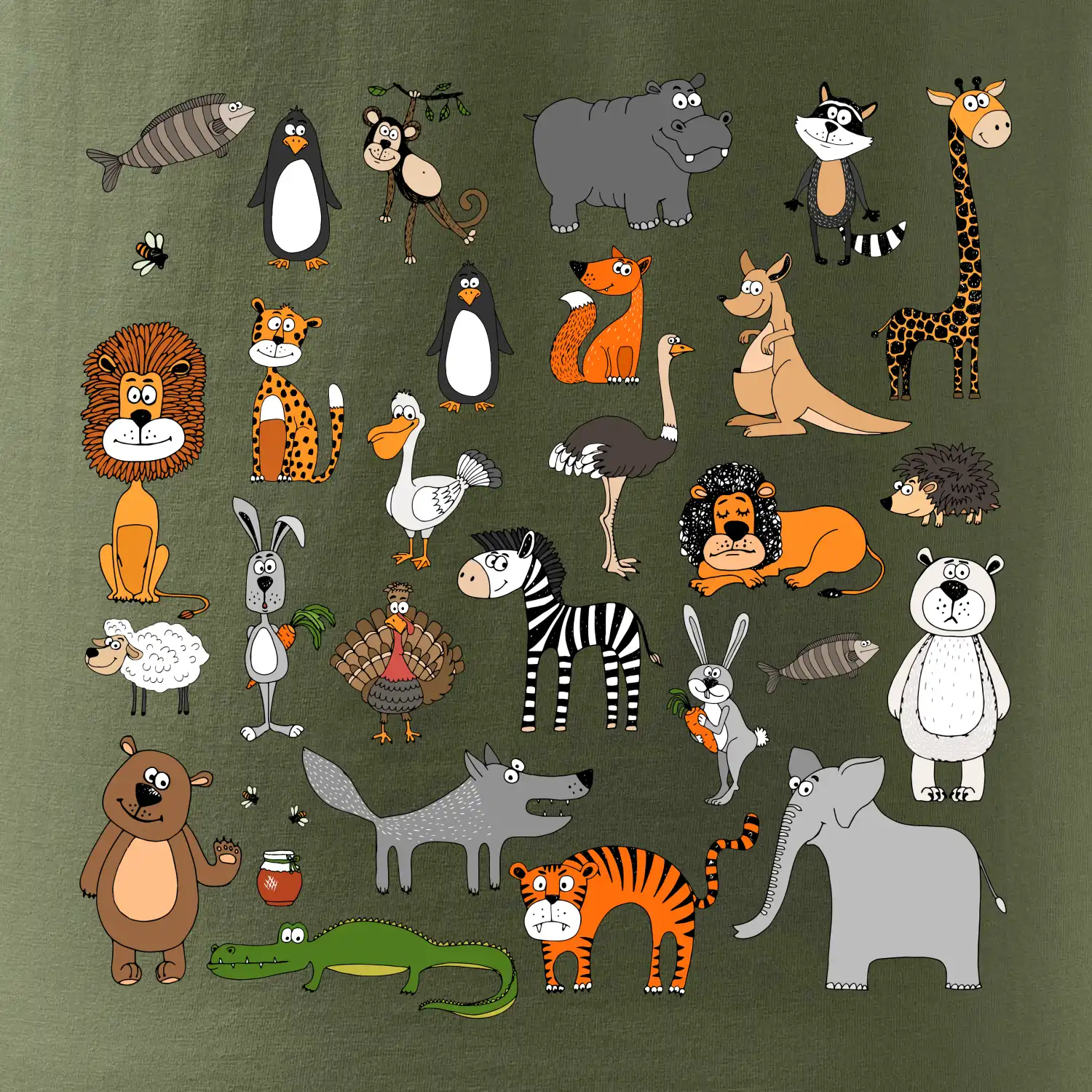 Zvířátka na triku