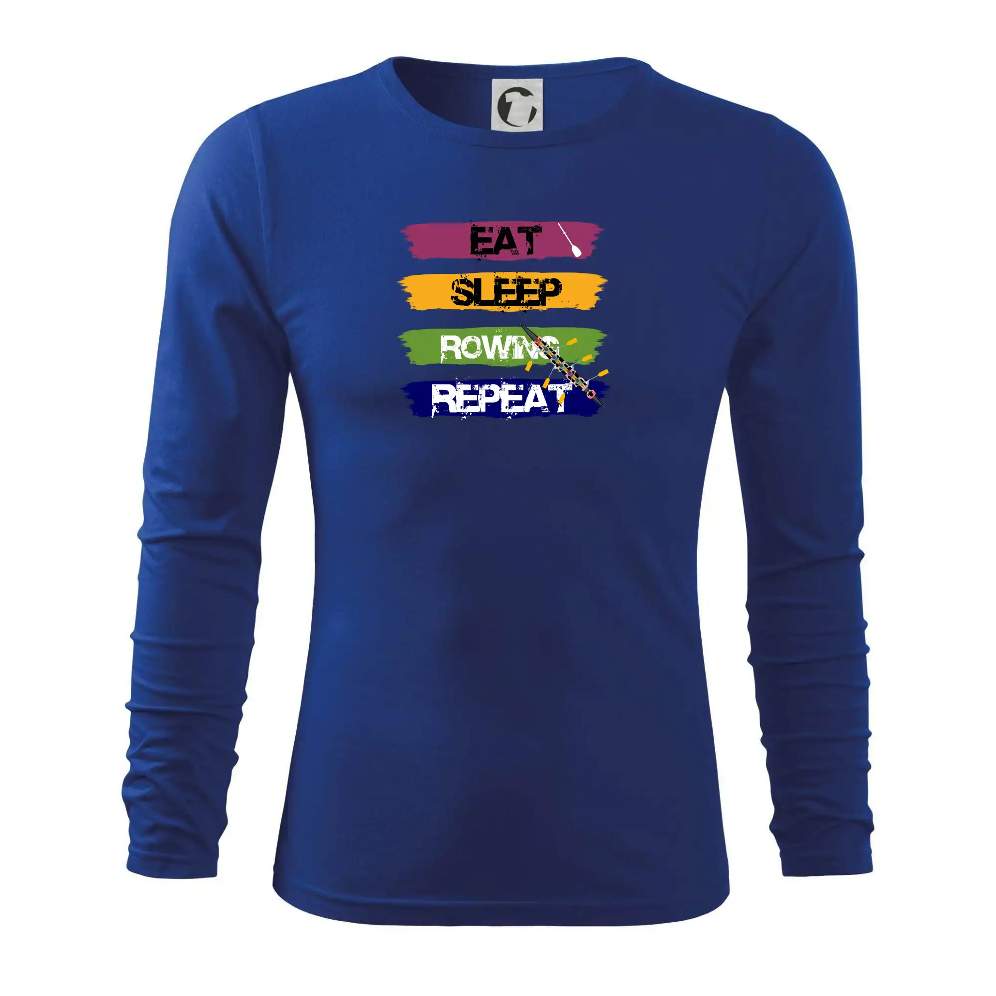 Eat sleep rowing repeat barevné