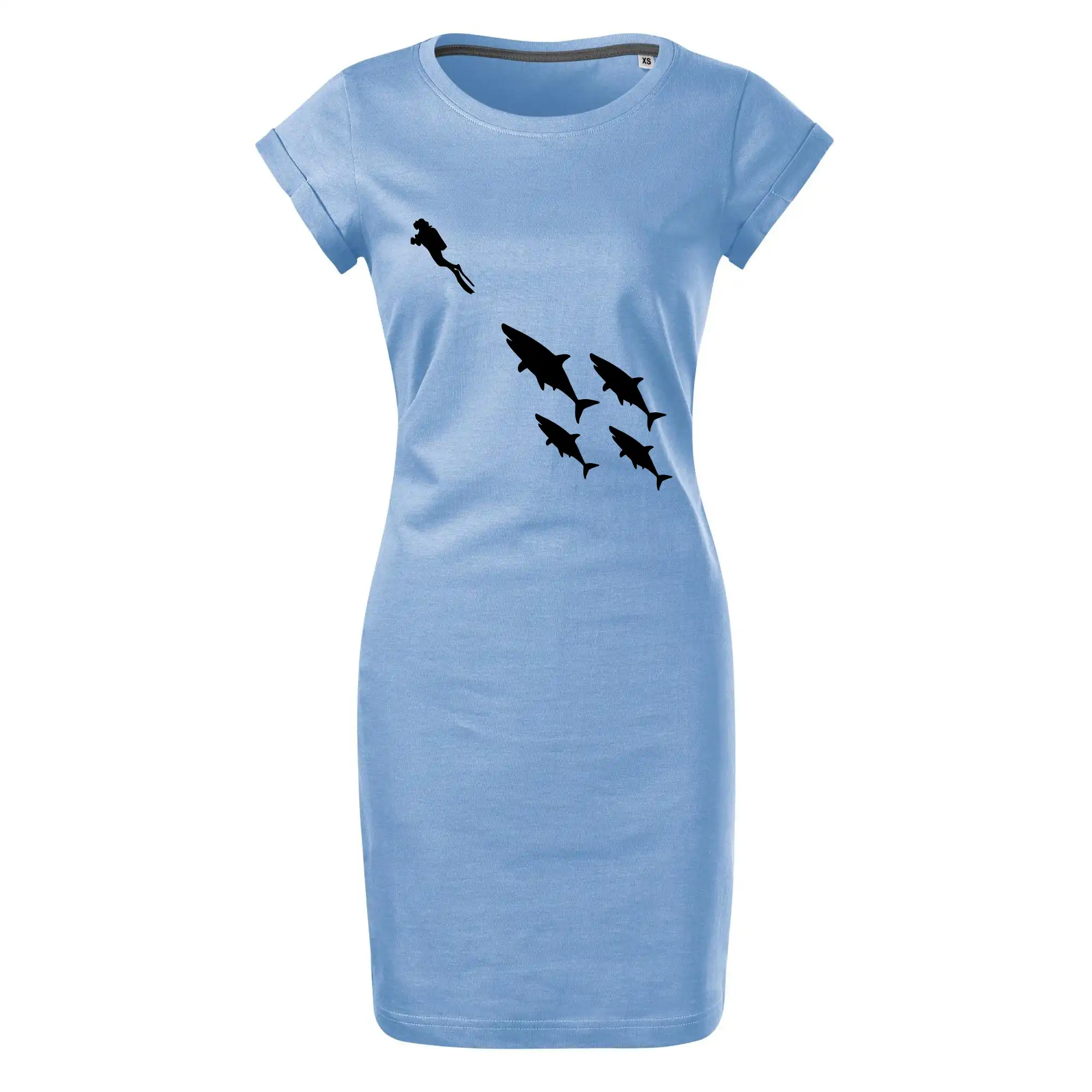 Potápač žraloky Potápač žraloky