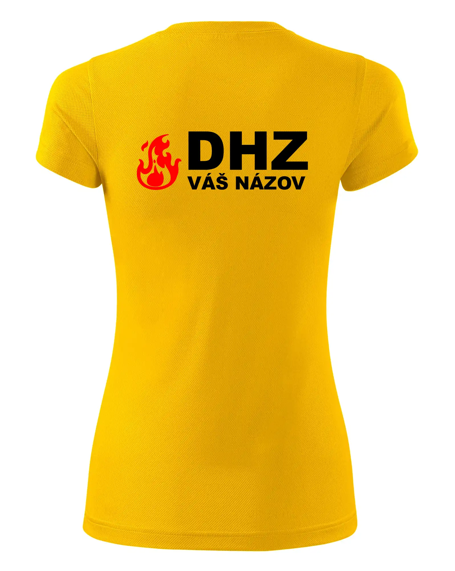 DHZ (oheň, firesport, názov sboru - vlastný nápis)