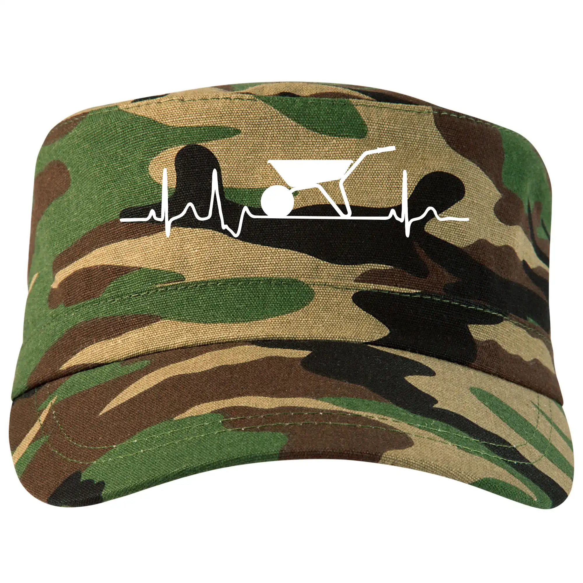 Poľnohospodárske tričká - EKG koliesko - Šiltovka CAMO
