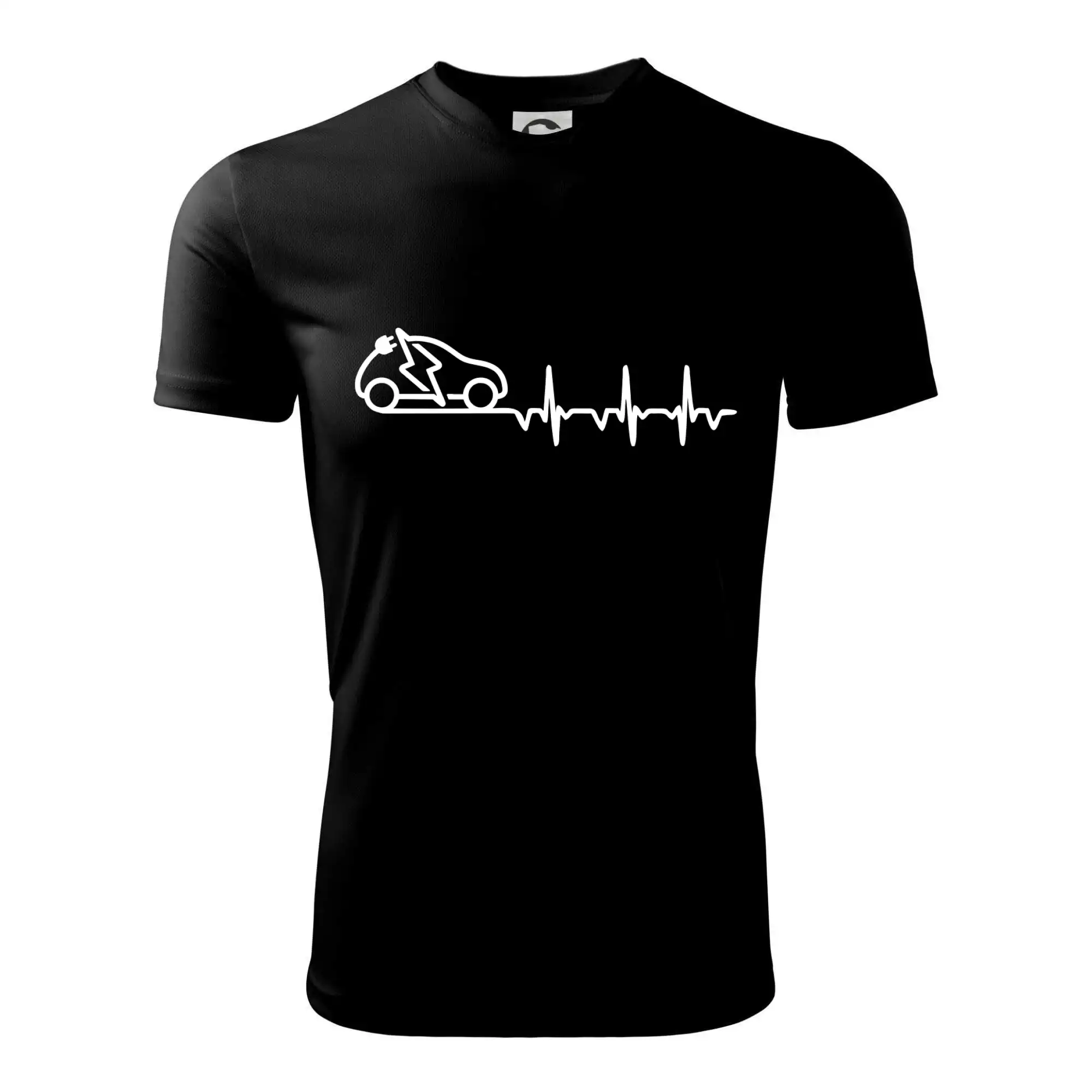 Auto tričká - Ekg elektromobil - Detské tričko športové