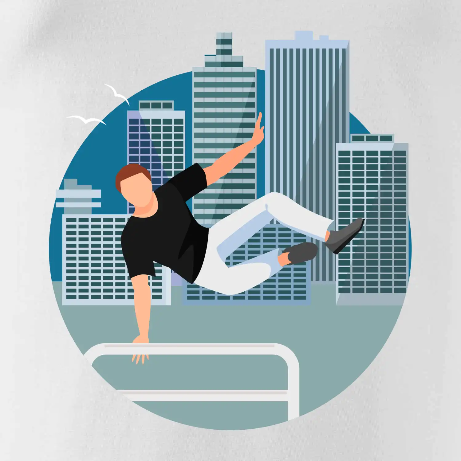 Parkour ve městě