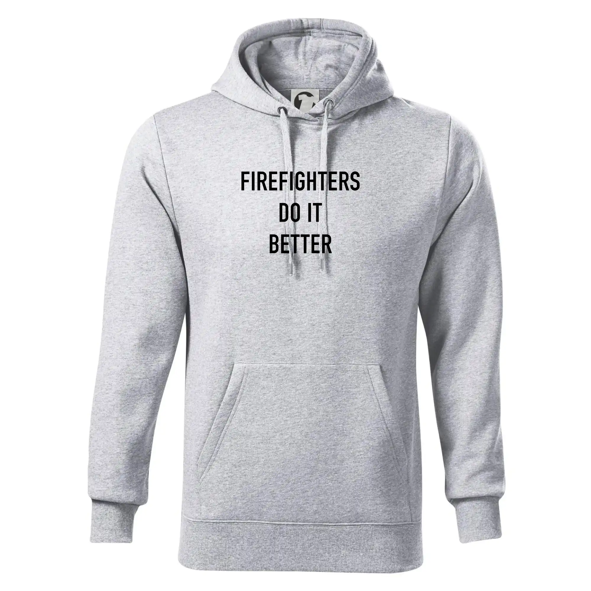 Originálne tričká pre hasičov - Firefighters Do It Better - Mikina pánska Cape s kapucňou