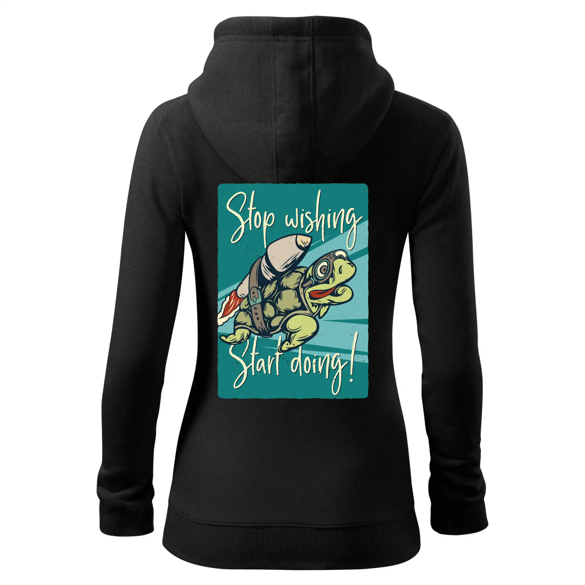 Stop wishing start doing želva