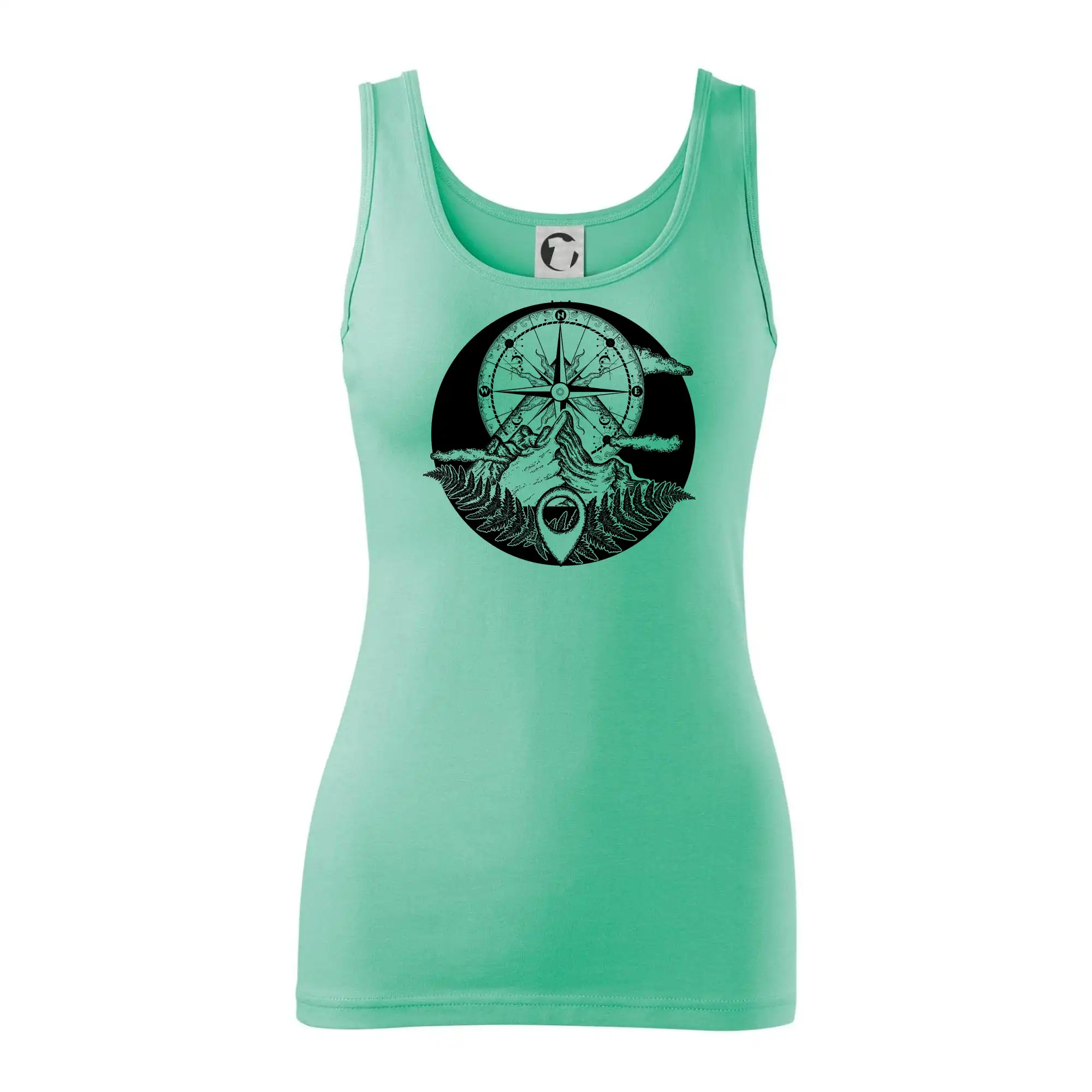 Cestování - hory kompas