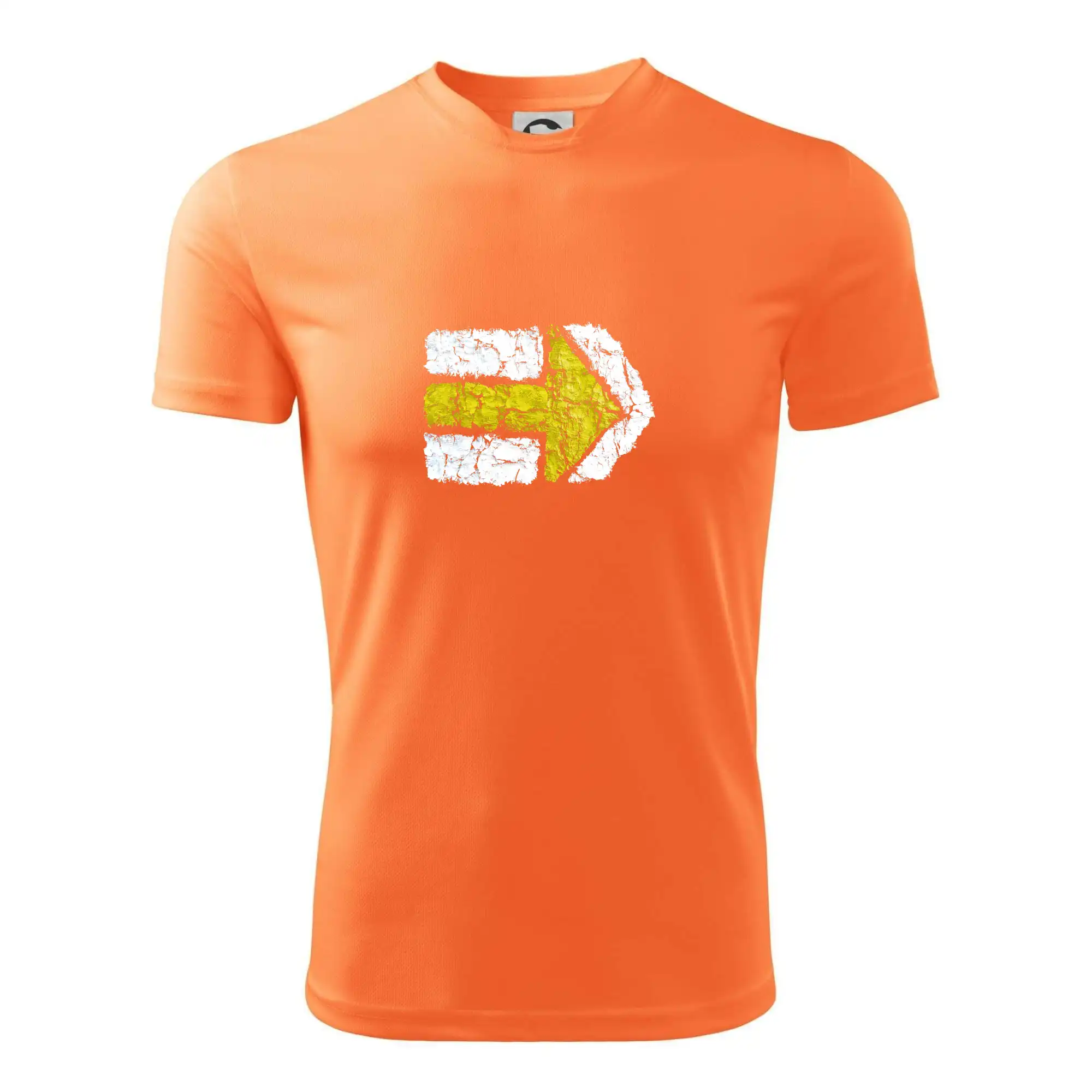 Párová turistická značka žlutá