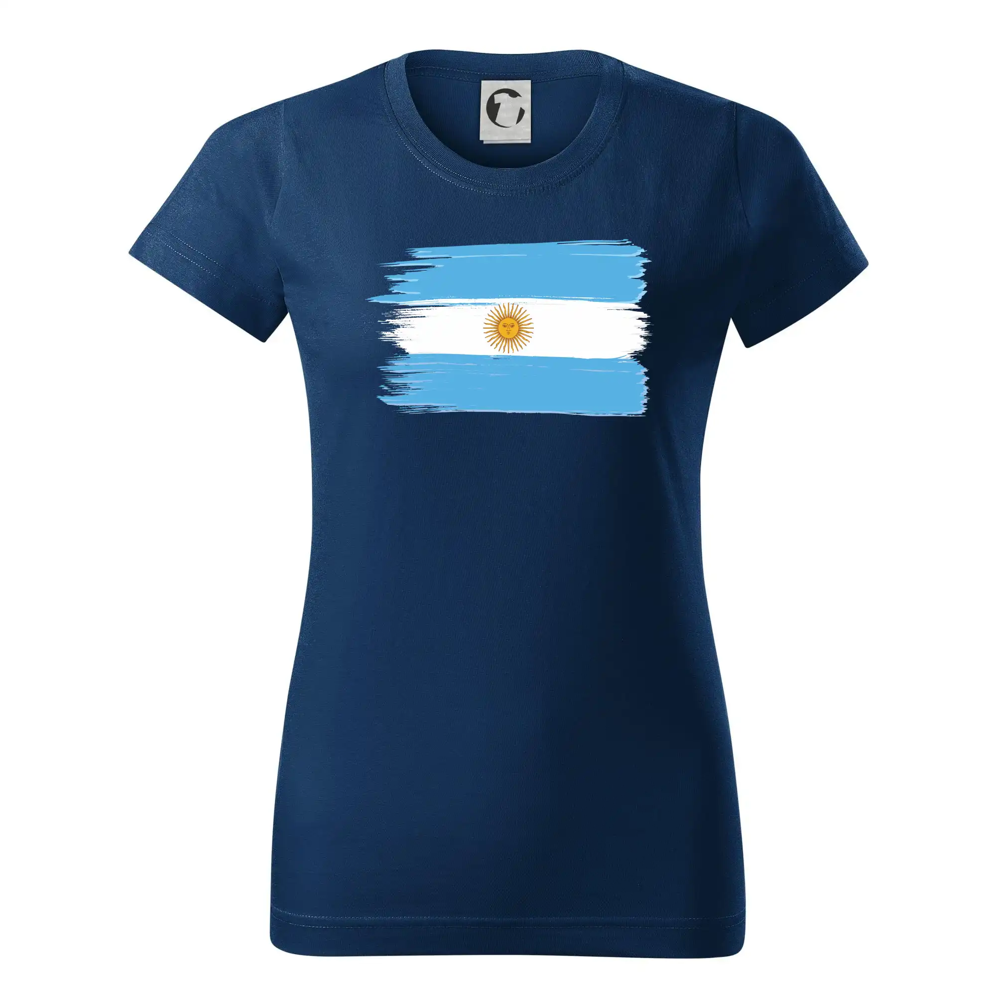 Argentina vlajka kreslená štětkou