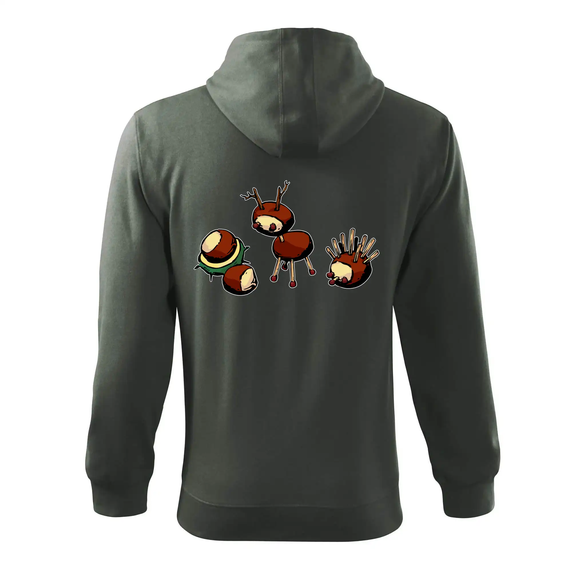 Kaštanová zvířátka - v řadě