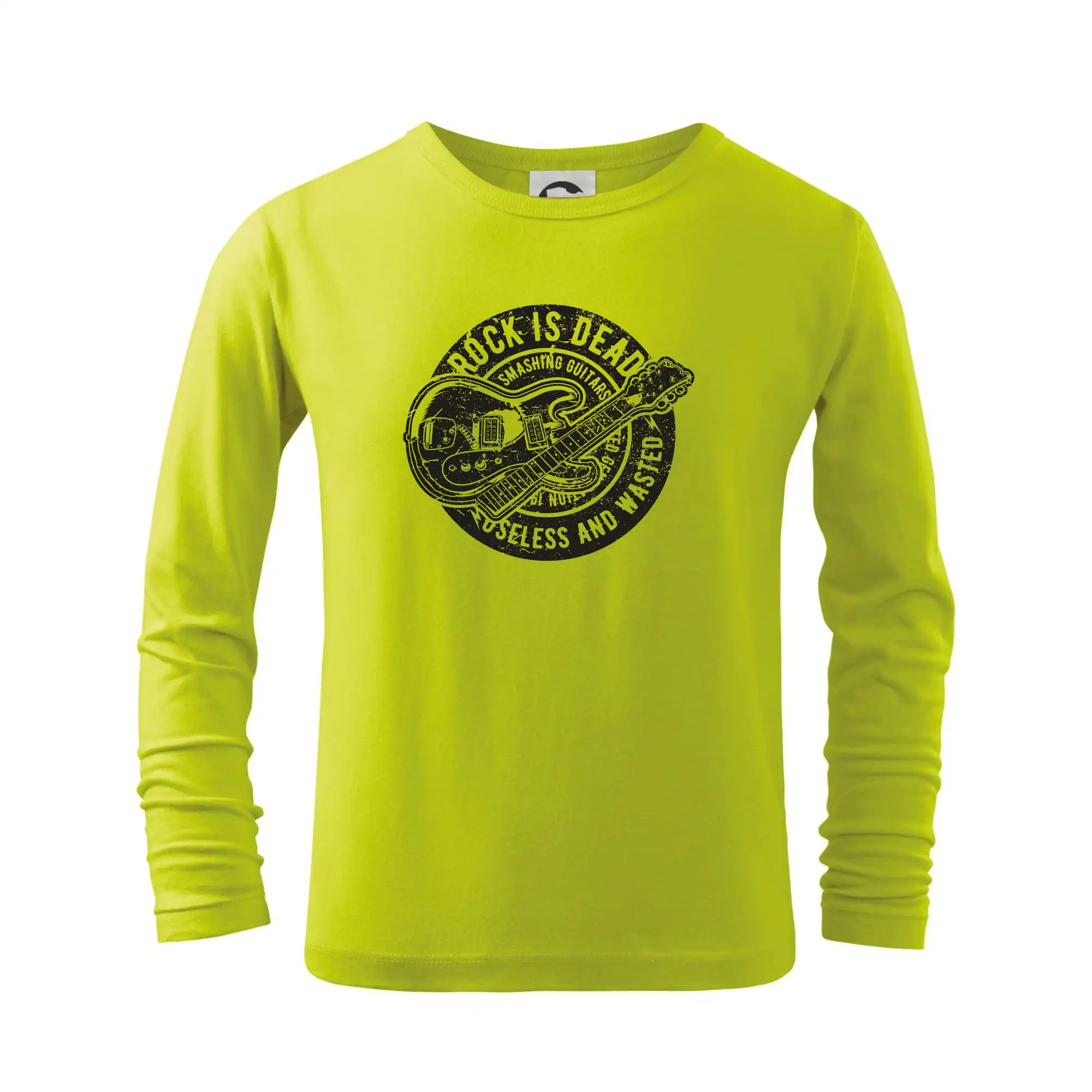 Hudobné tričká - Rock Is Dead 1 - Tričko detské Long Sleeve