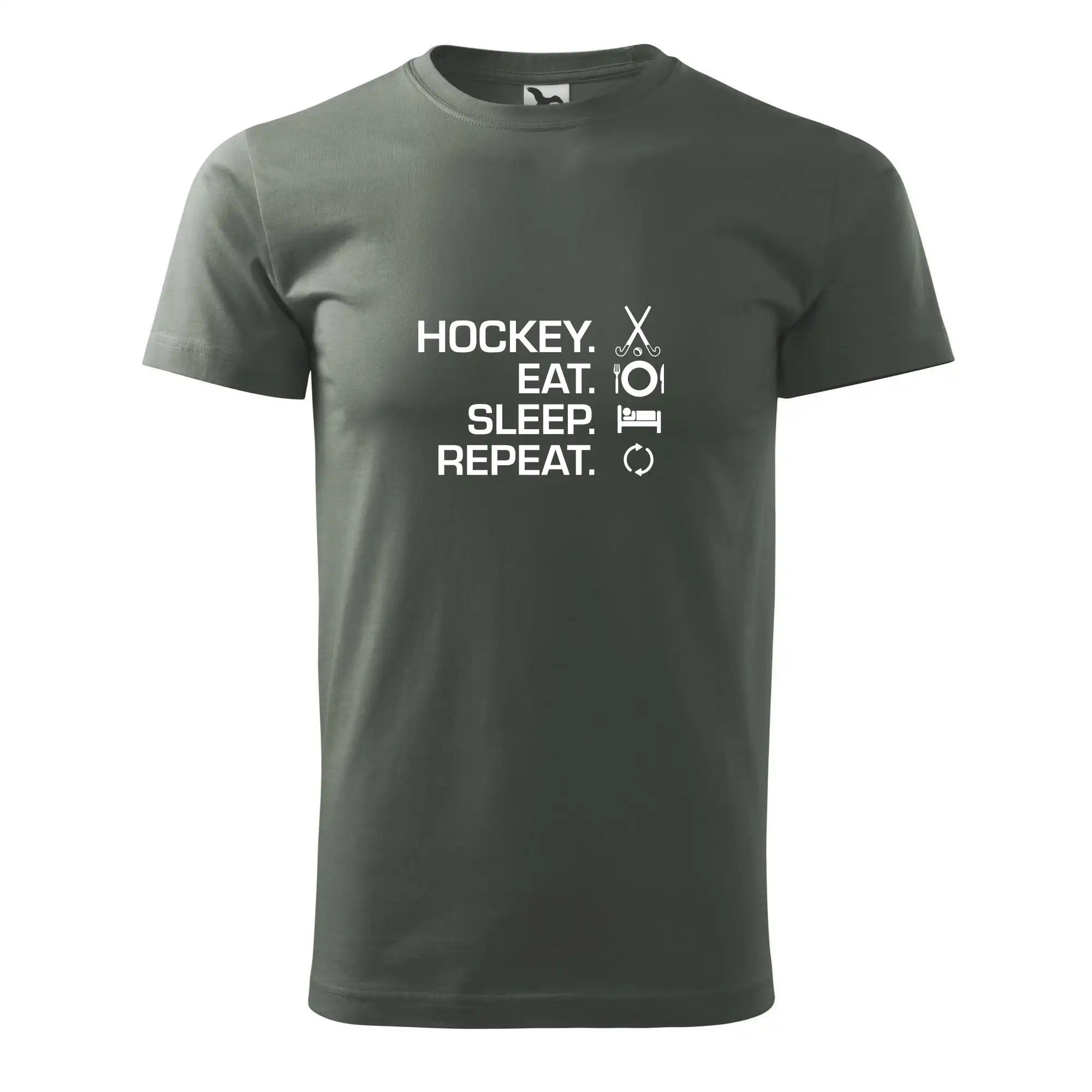 Ostatné športy - Pozemný hokej eat sleep repeat - Pánske tričko nižšej gramáže