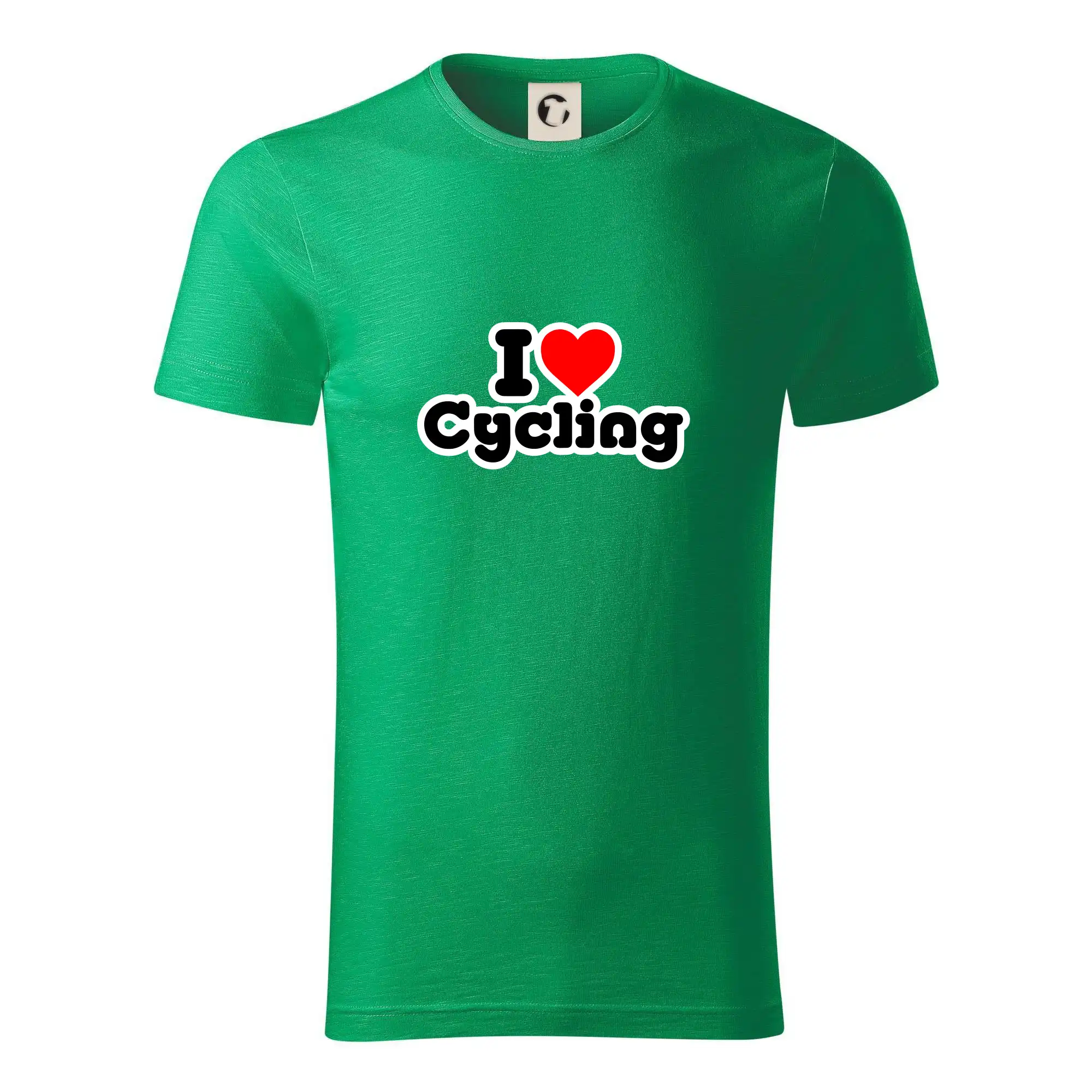 Tričko ako darček pre cyklistu - I love cycling - Tričko z organickej bavlny