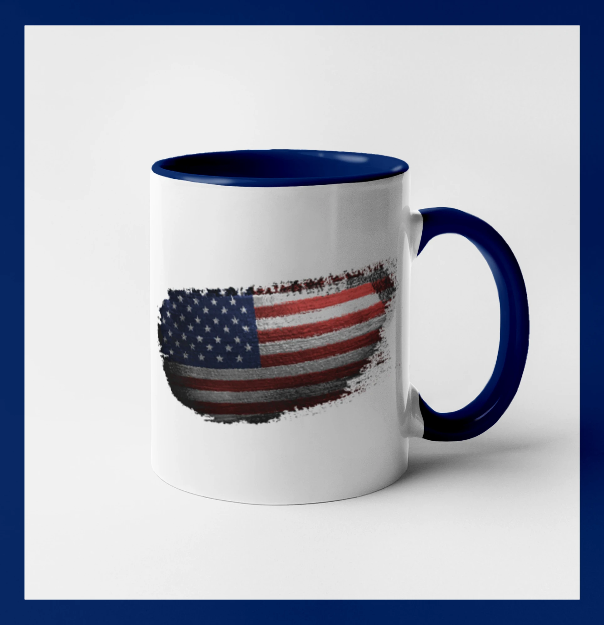 Americká vlajka ohryzaná