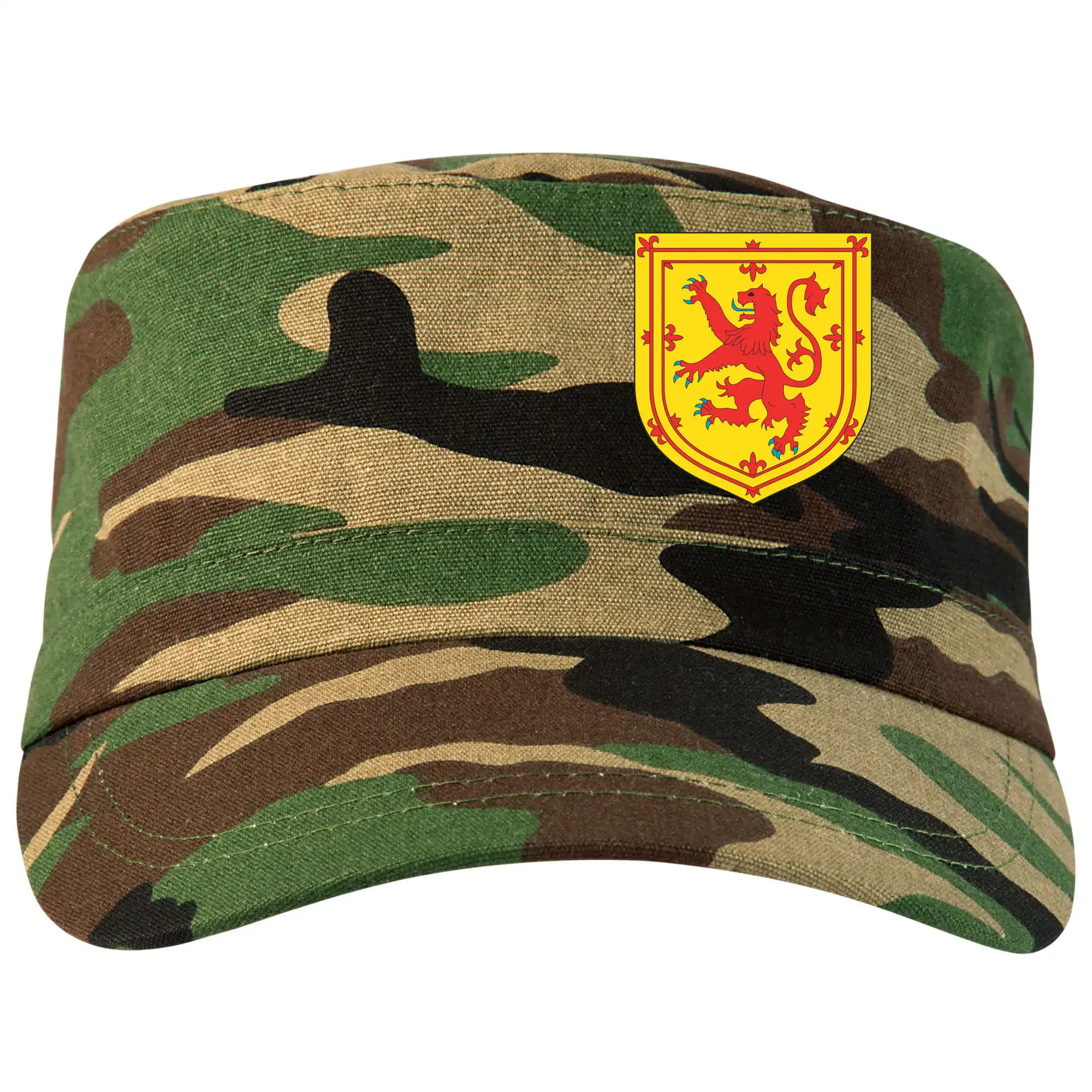 Motívy štátnych vlajok - Škótsky lev - prsník - Šiltovka CAMO