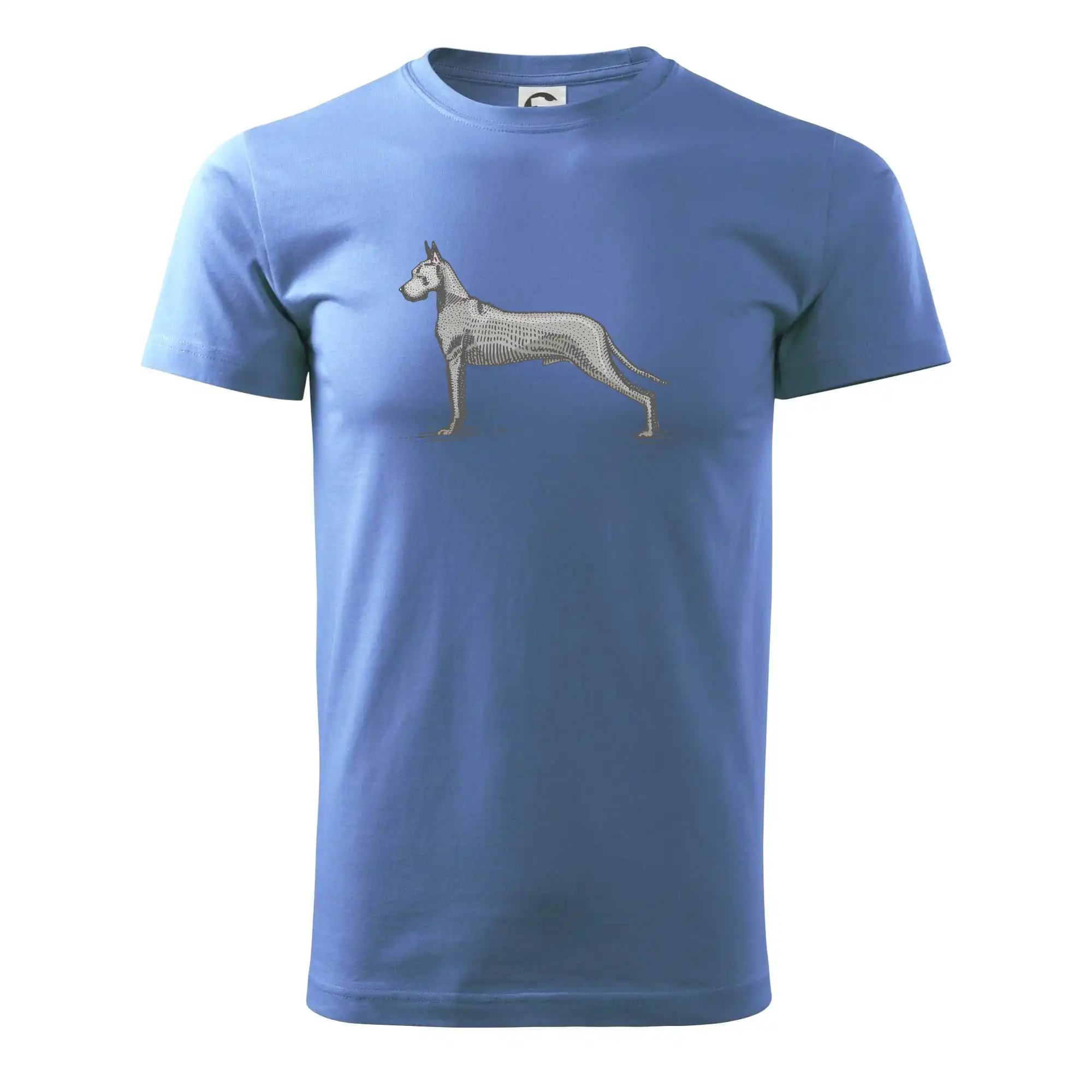 Ostatné psie plemená - Vintage Great dane - Pánske tričko nižšej gramáže