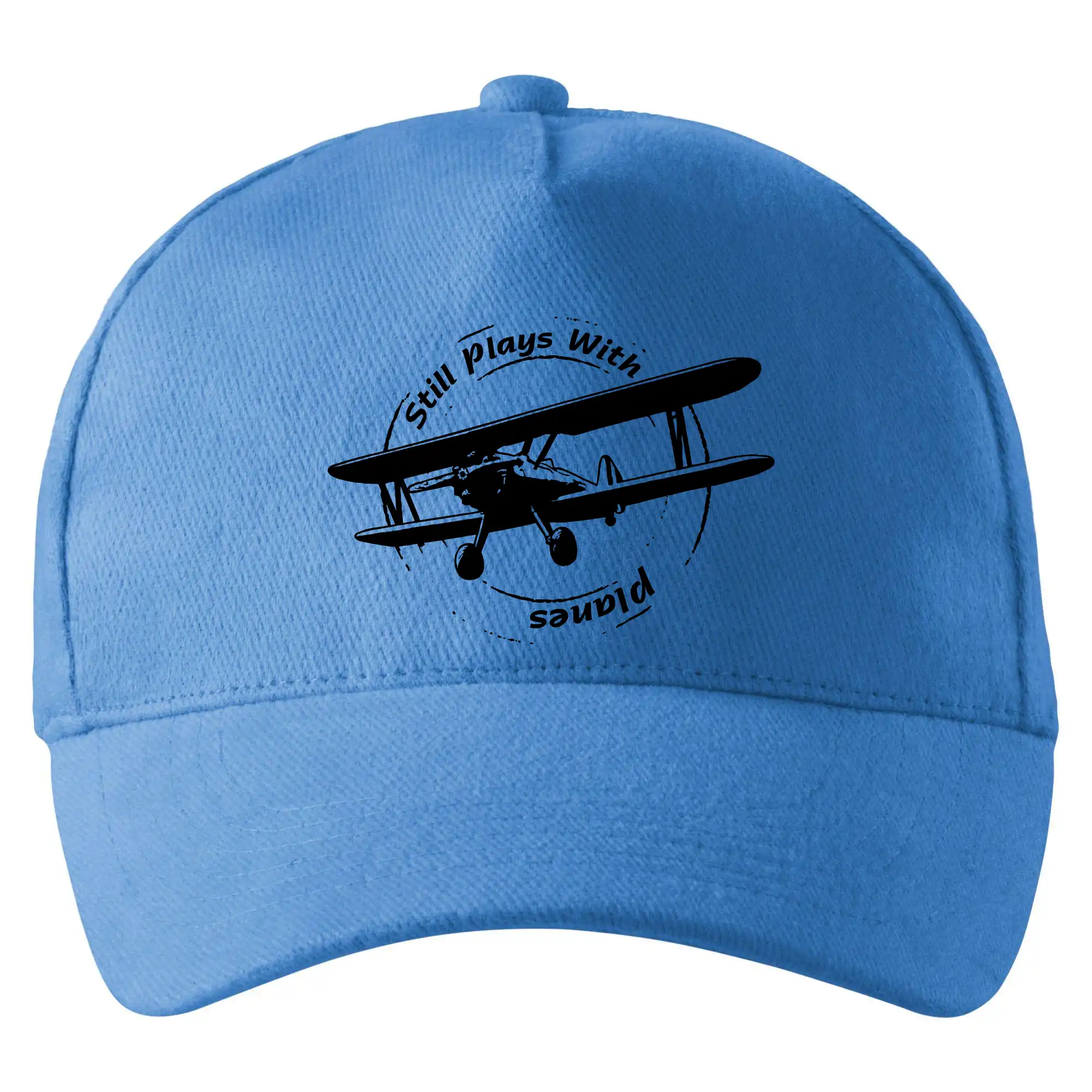 Tričká pre modelára - Still Plays With Planes - Šiltovka so zahnutým šiltom a mosaznou sponou