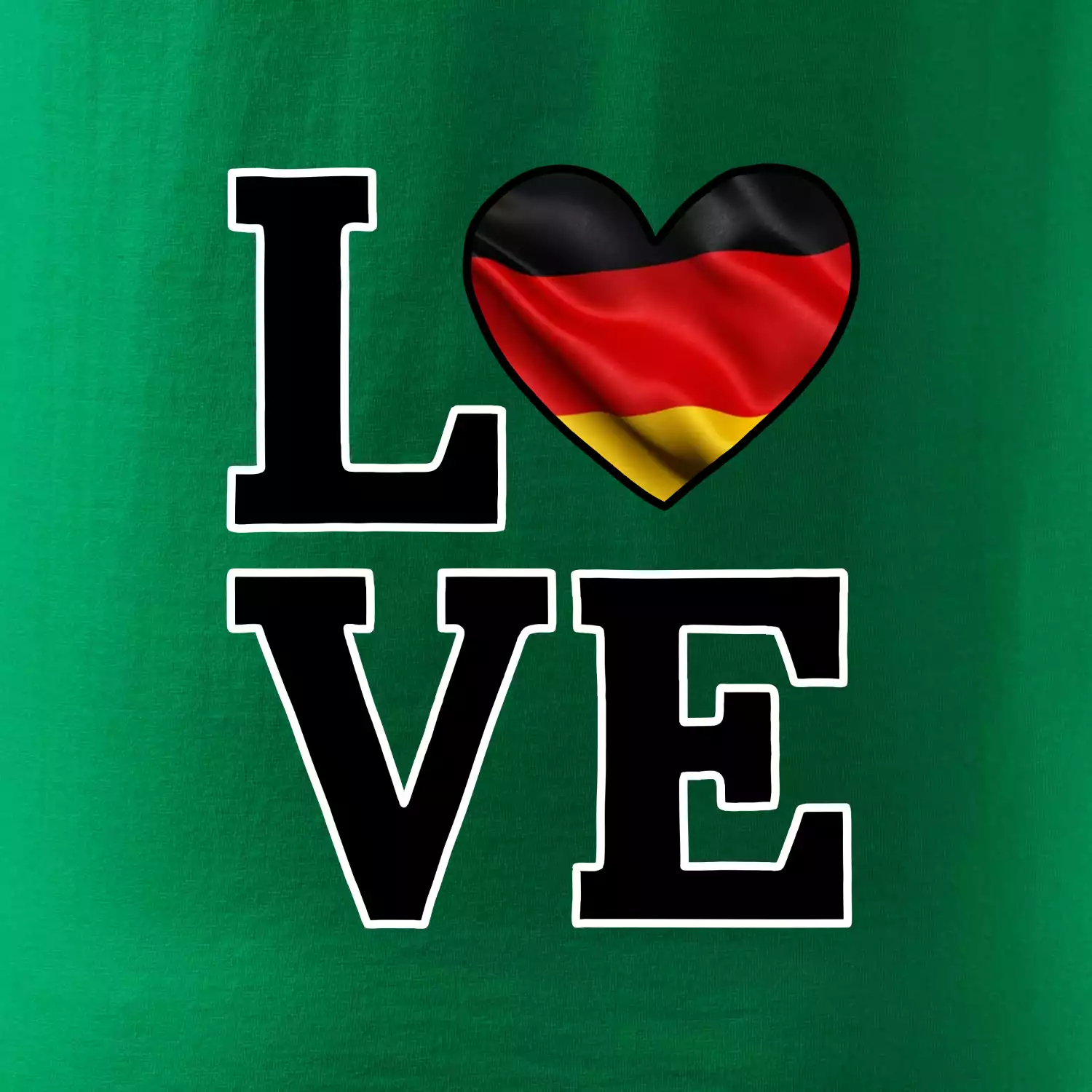 Love Německá vlajka