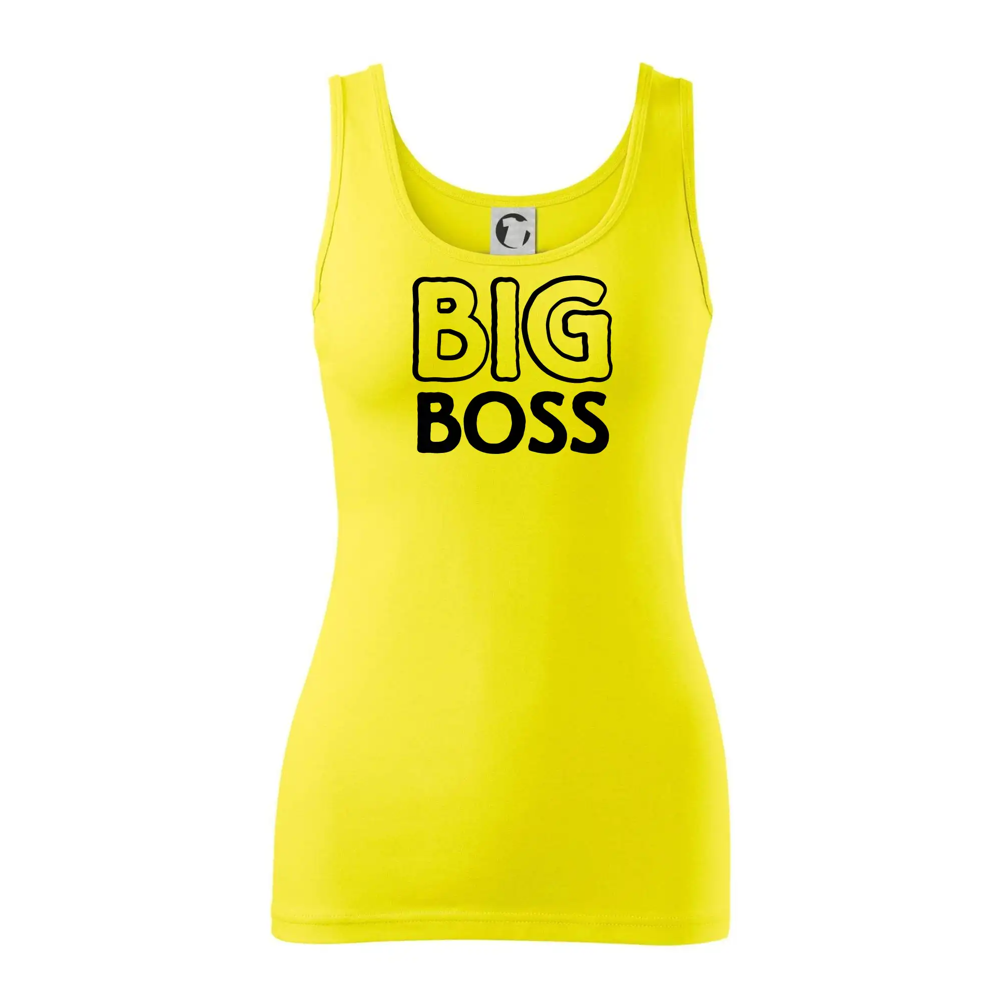 Detské tričká, mikiny a body s originálnymi potlačami | Veselé motívy pre chlapcov aj dievčatá - Big boss mini boss - Dámske tielko