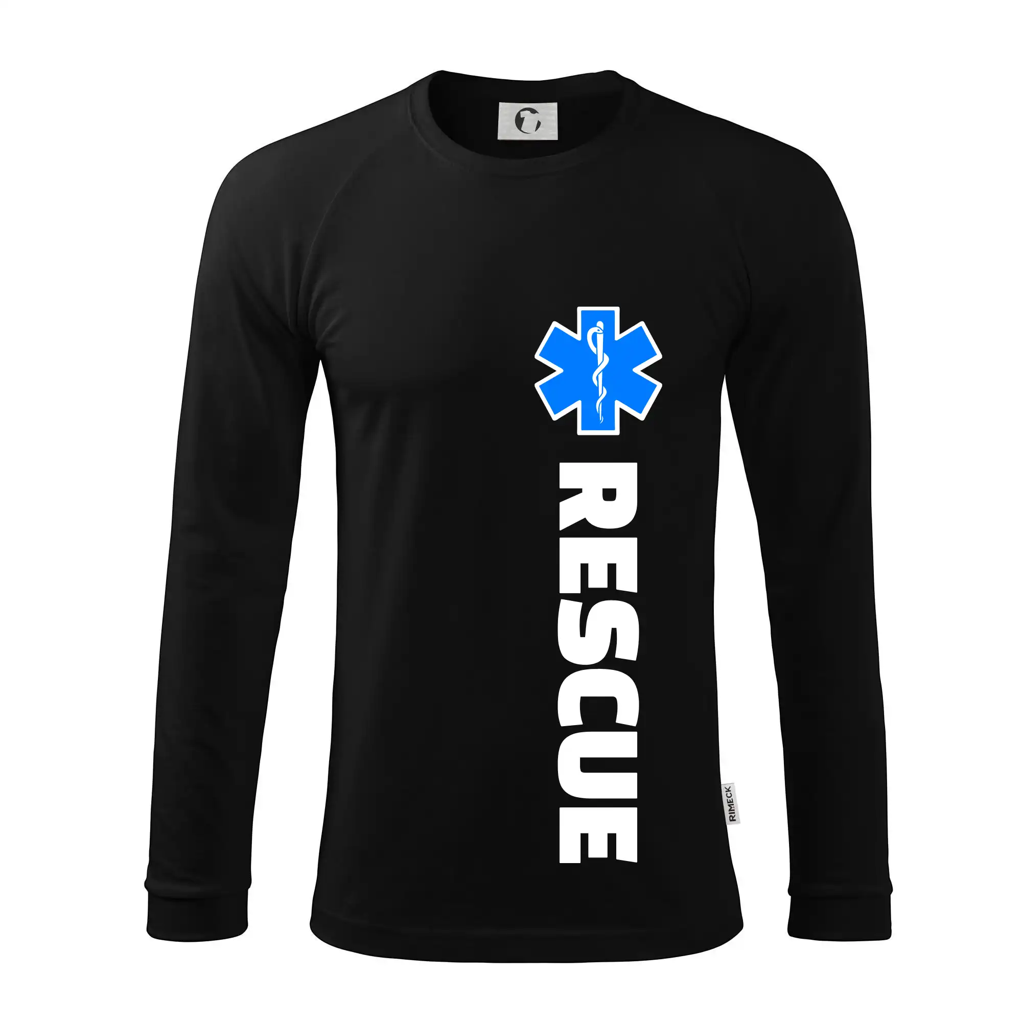 Tričká a mikiny pre záchranárov a lekárov - Kvalitné oblečenie pre zdravotníkov - Rescue - pre záchranárov - Pánske tričko s dlhým rukávom LS130