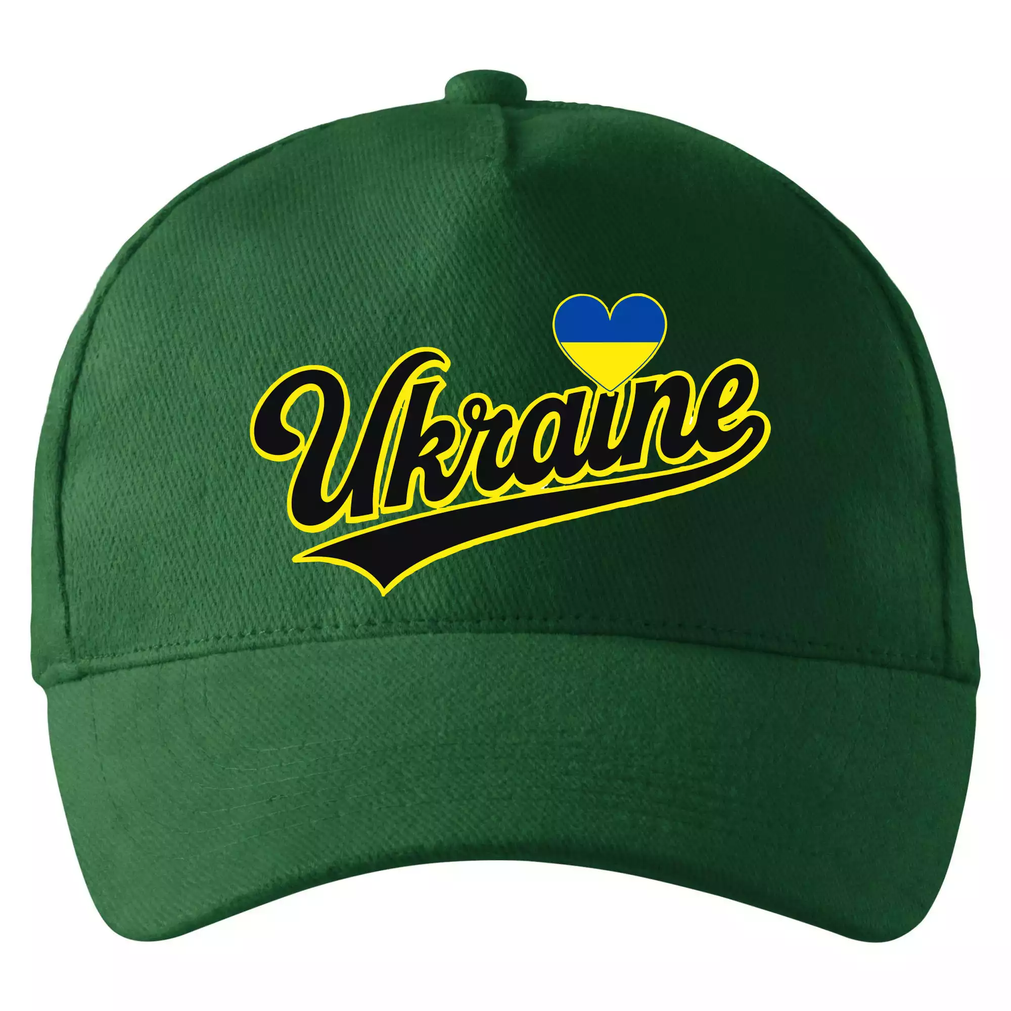 Ukraine - nápis černý