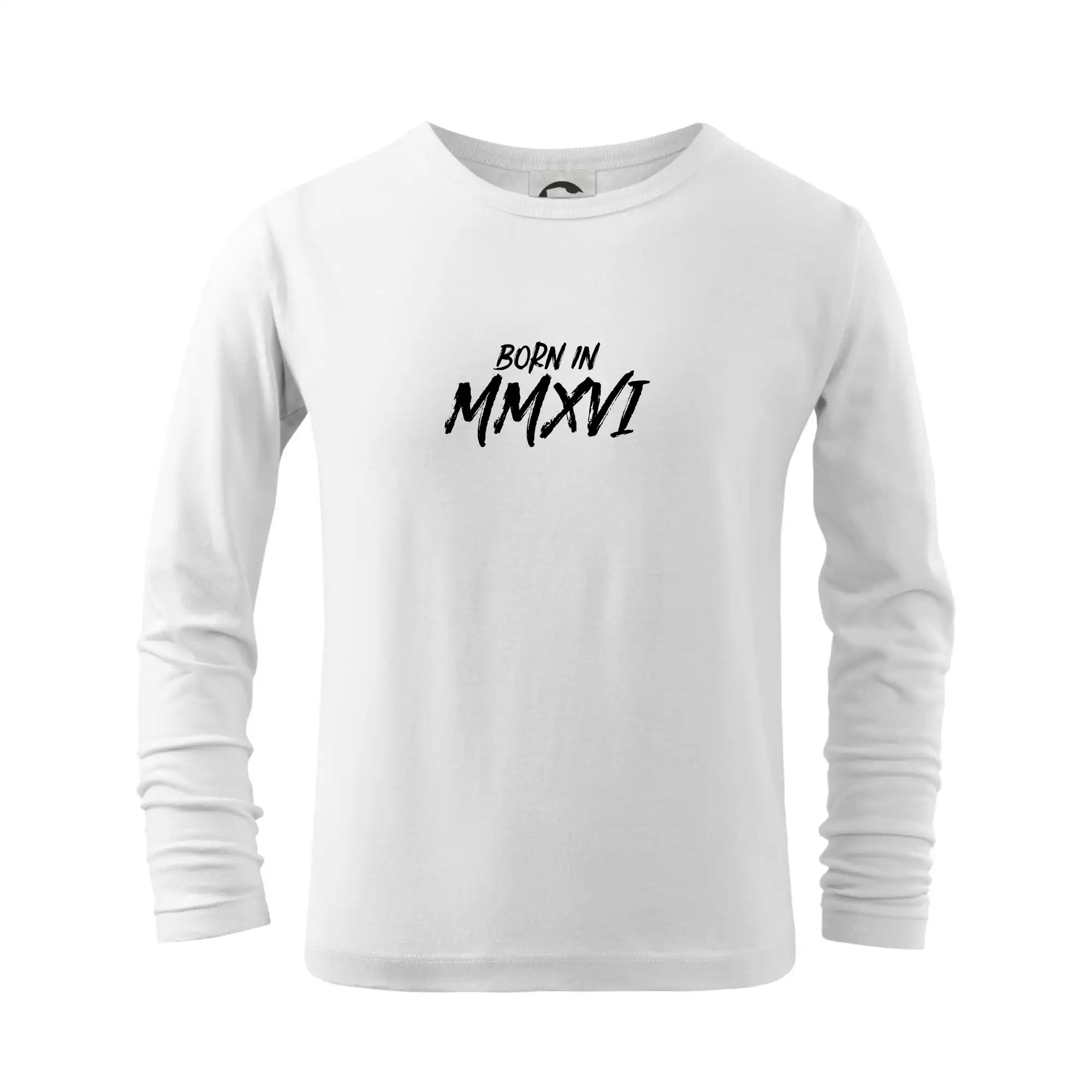 Born in - Rímske číslo 2016 - Tričko detské Long Sleeve