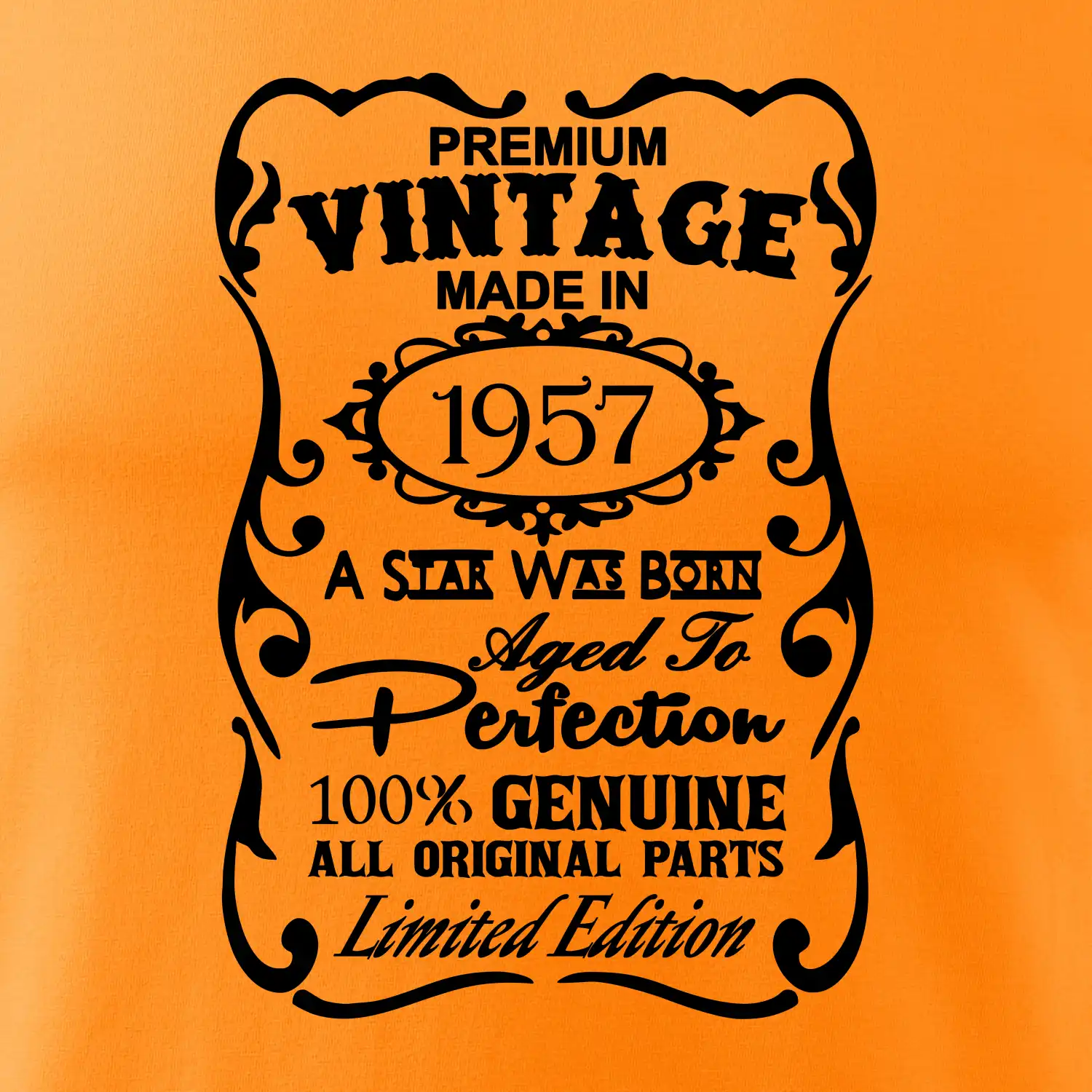 Vintage Etiketa - 1957