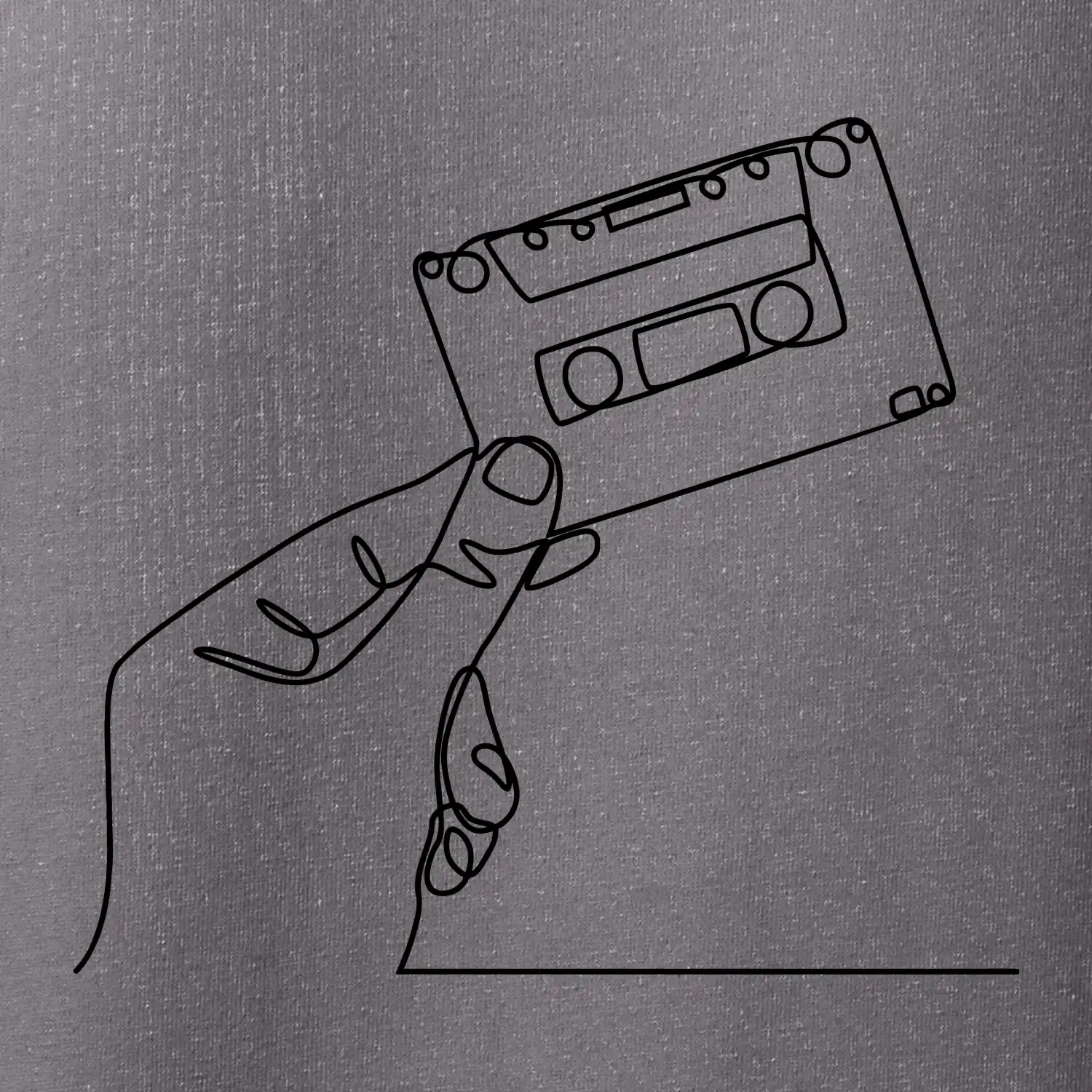 MC kazeta jedním tahem