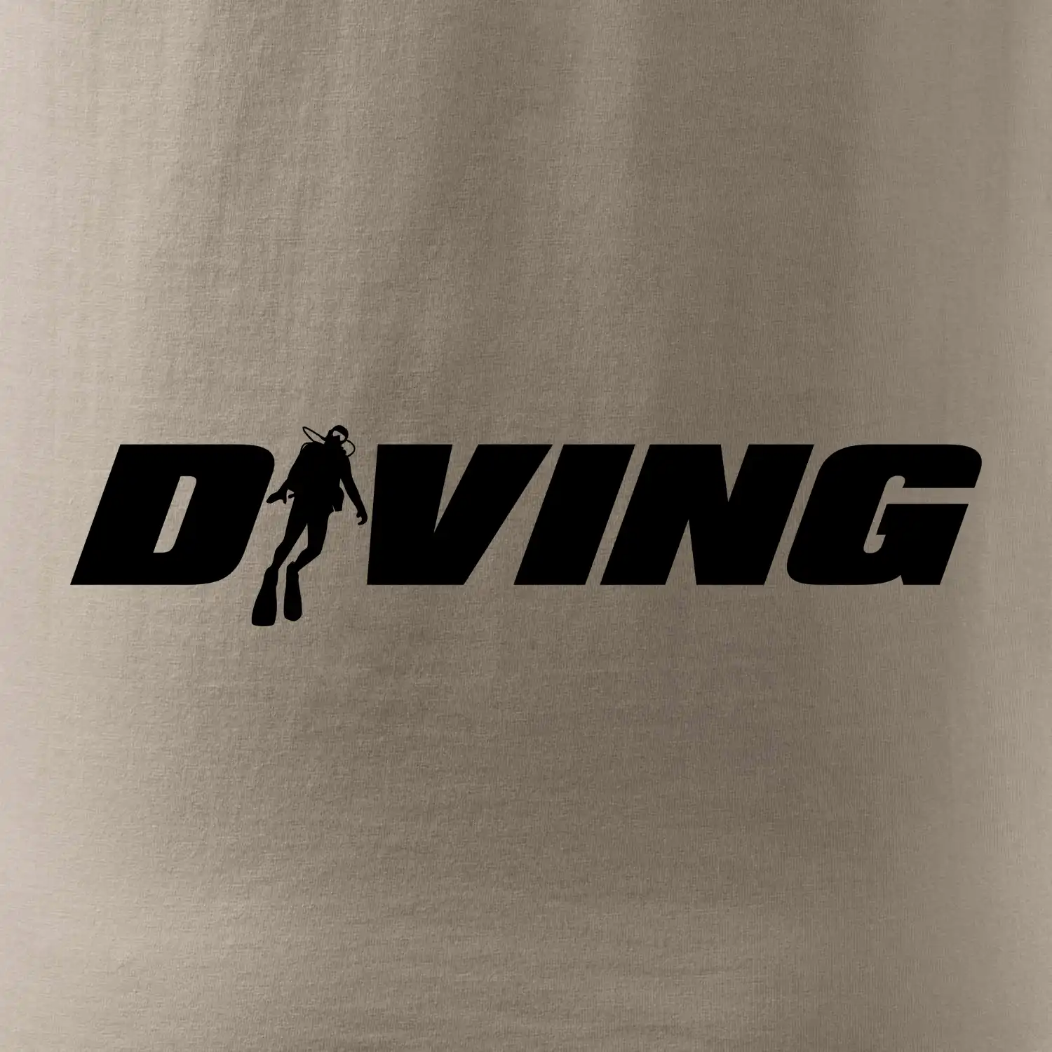 Diving nápis potápěč