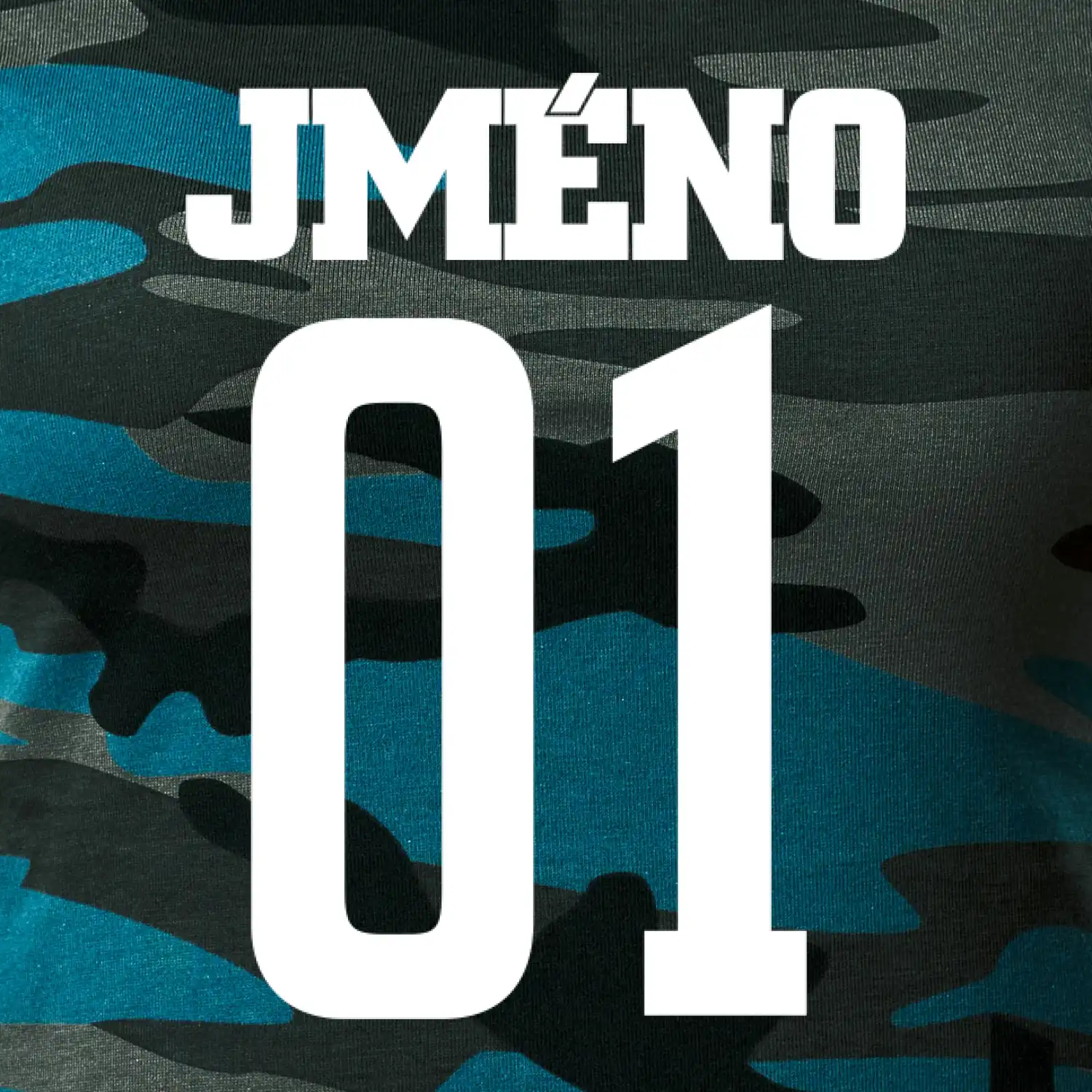 Futbalový dres - vlastné meno a číslo