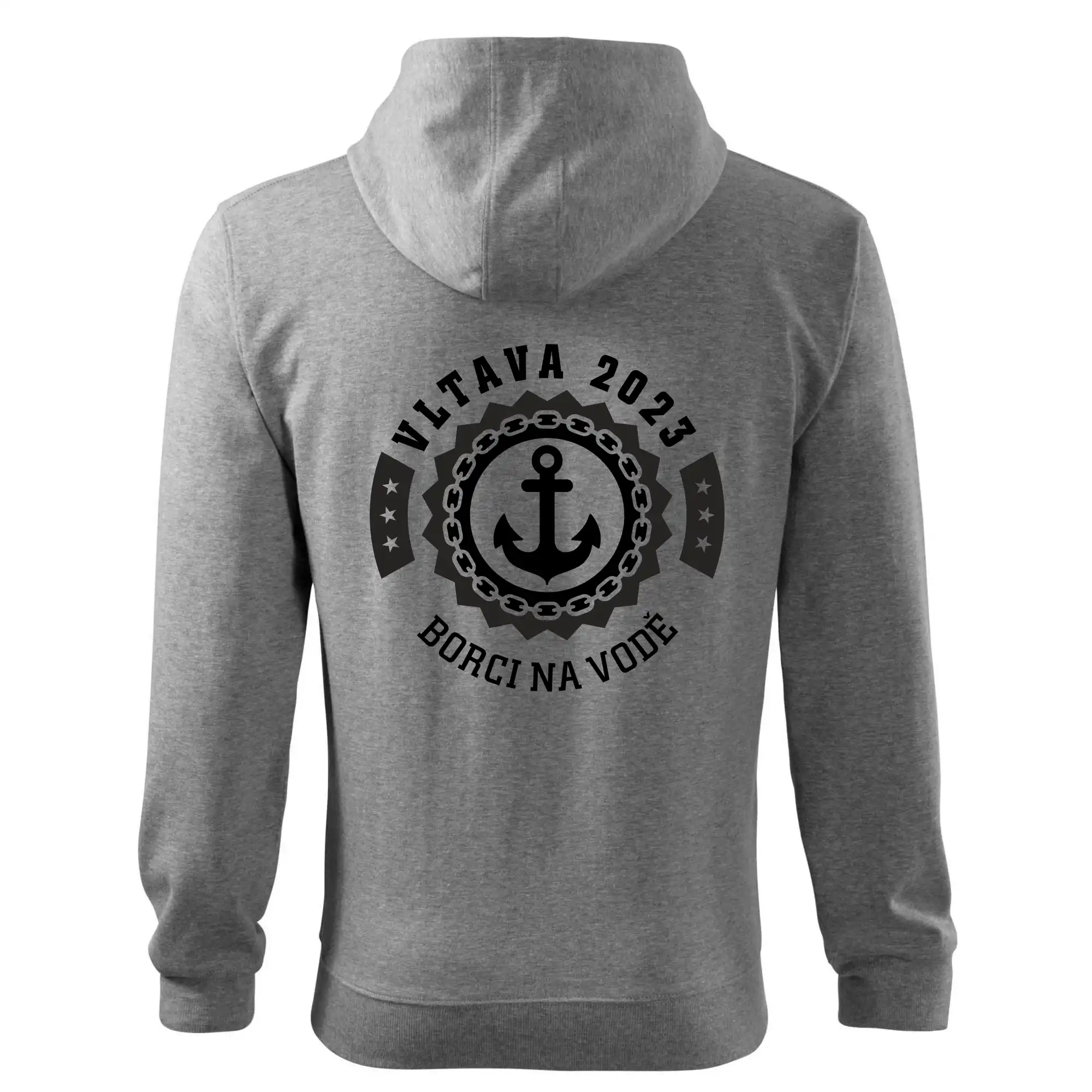 Na vodu - kotva (vlastní nápis)