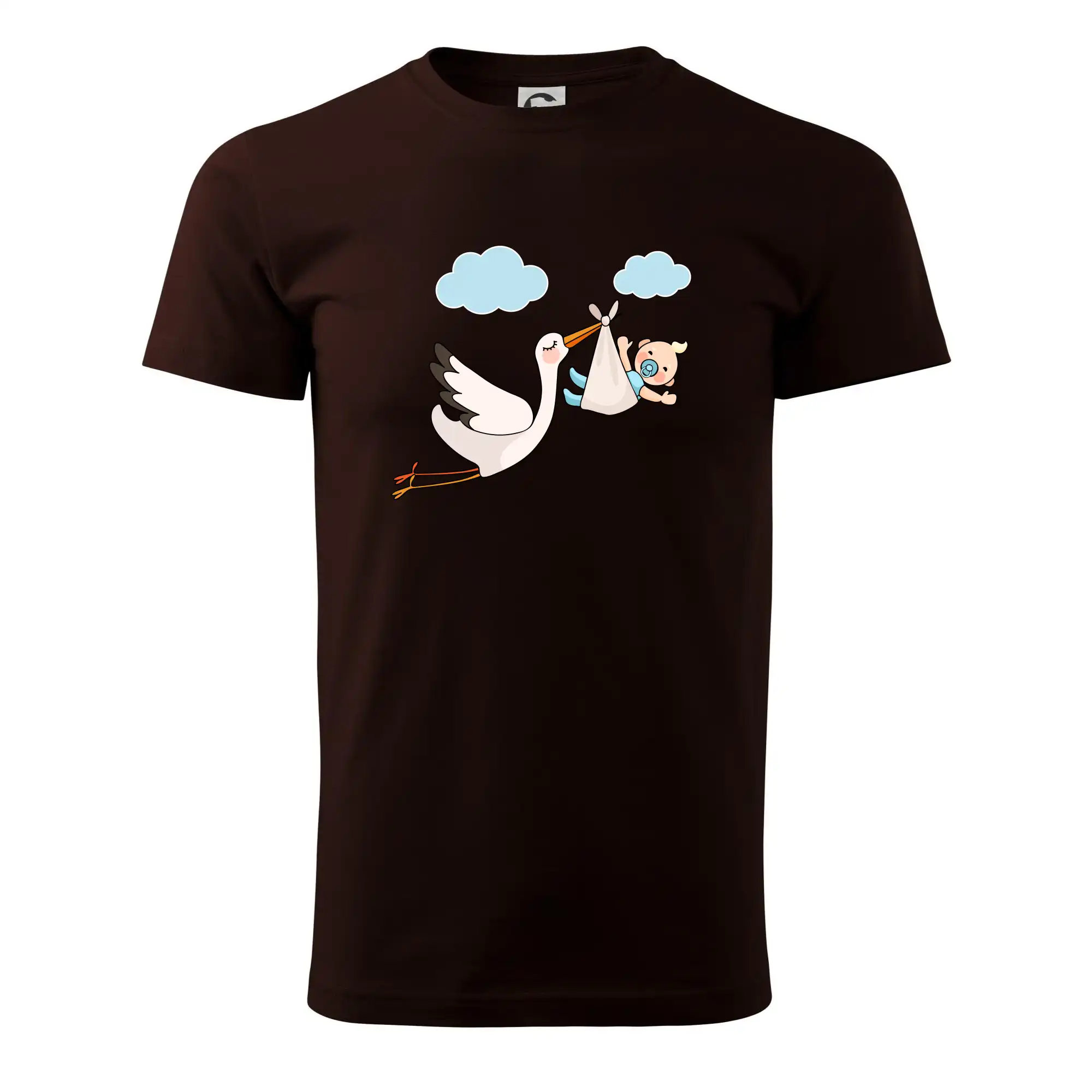 Čáp čekáme miminko - kluk