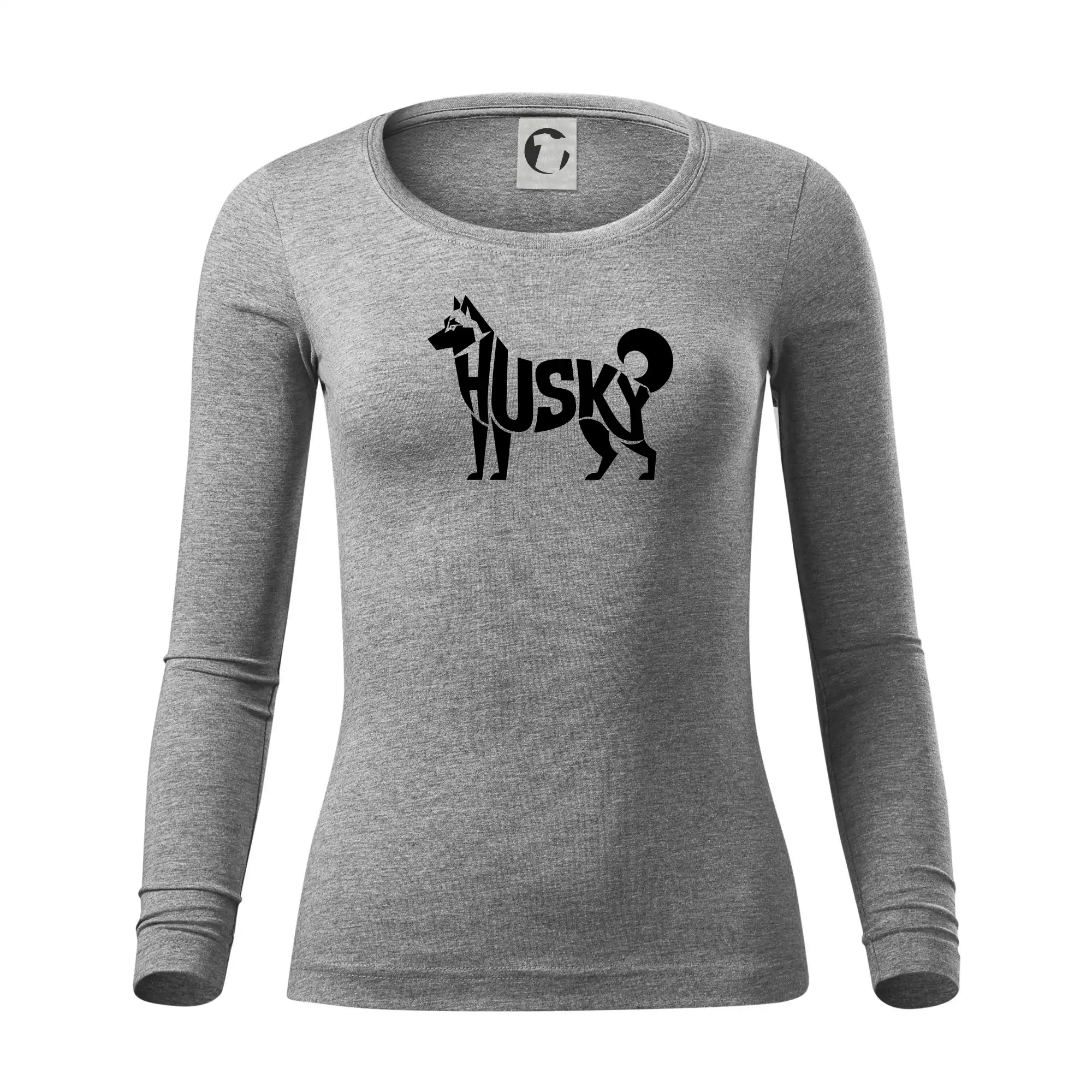 Husky nápis v těle