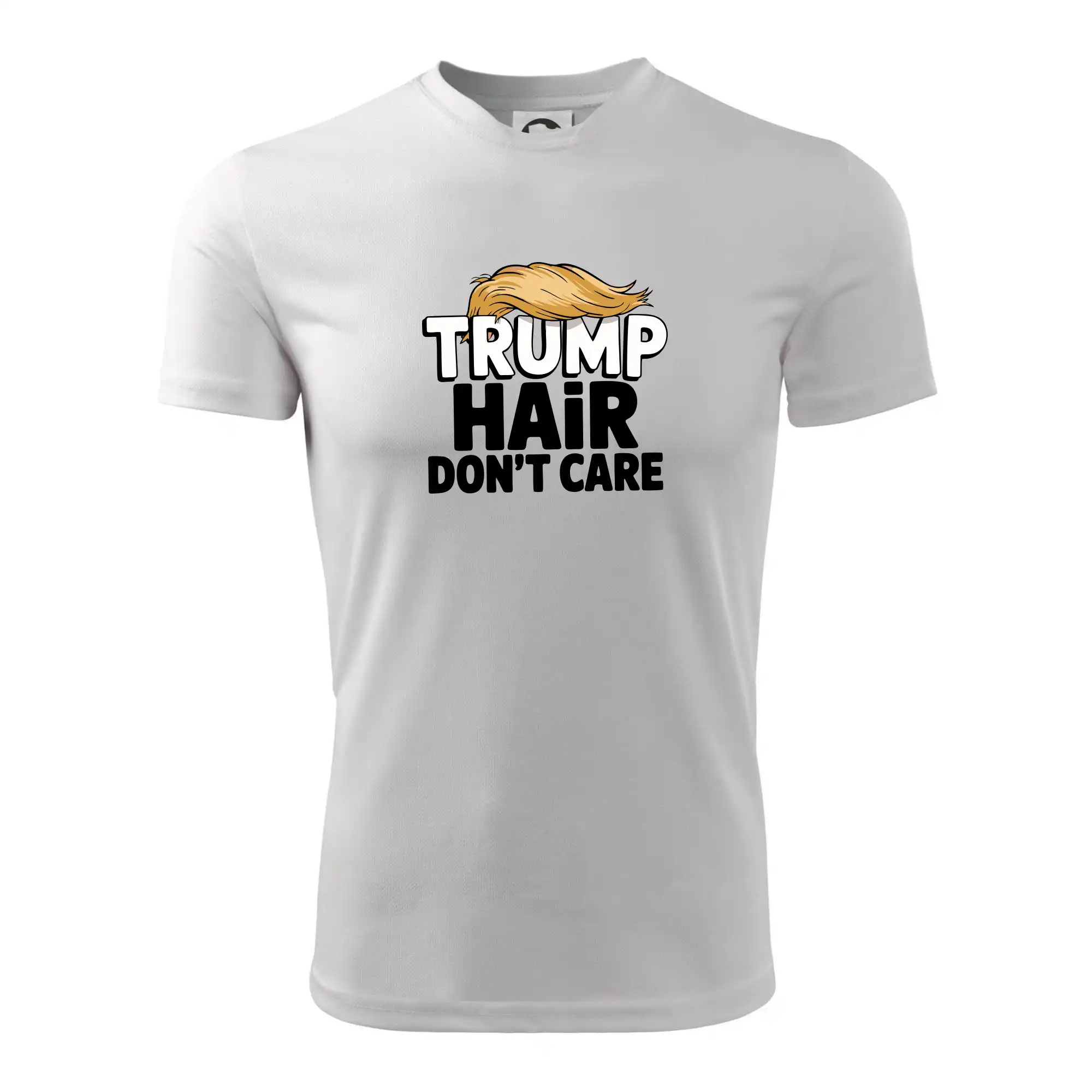 Trump hair dont care