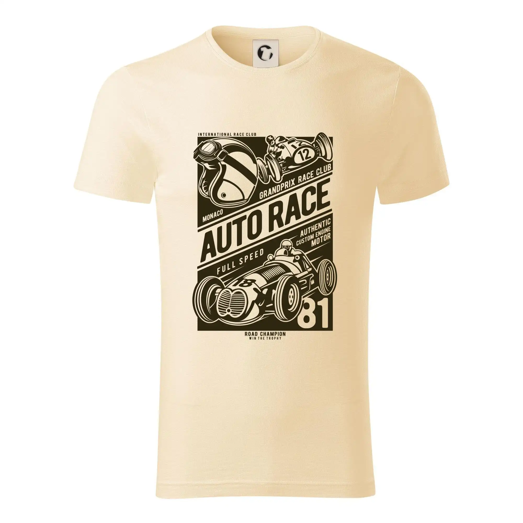 Auto tričká - Auto Race - Tričko z organickej bavlny