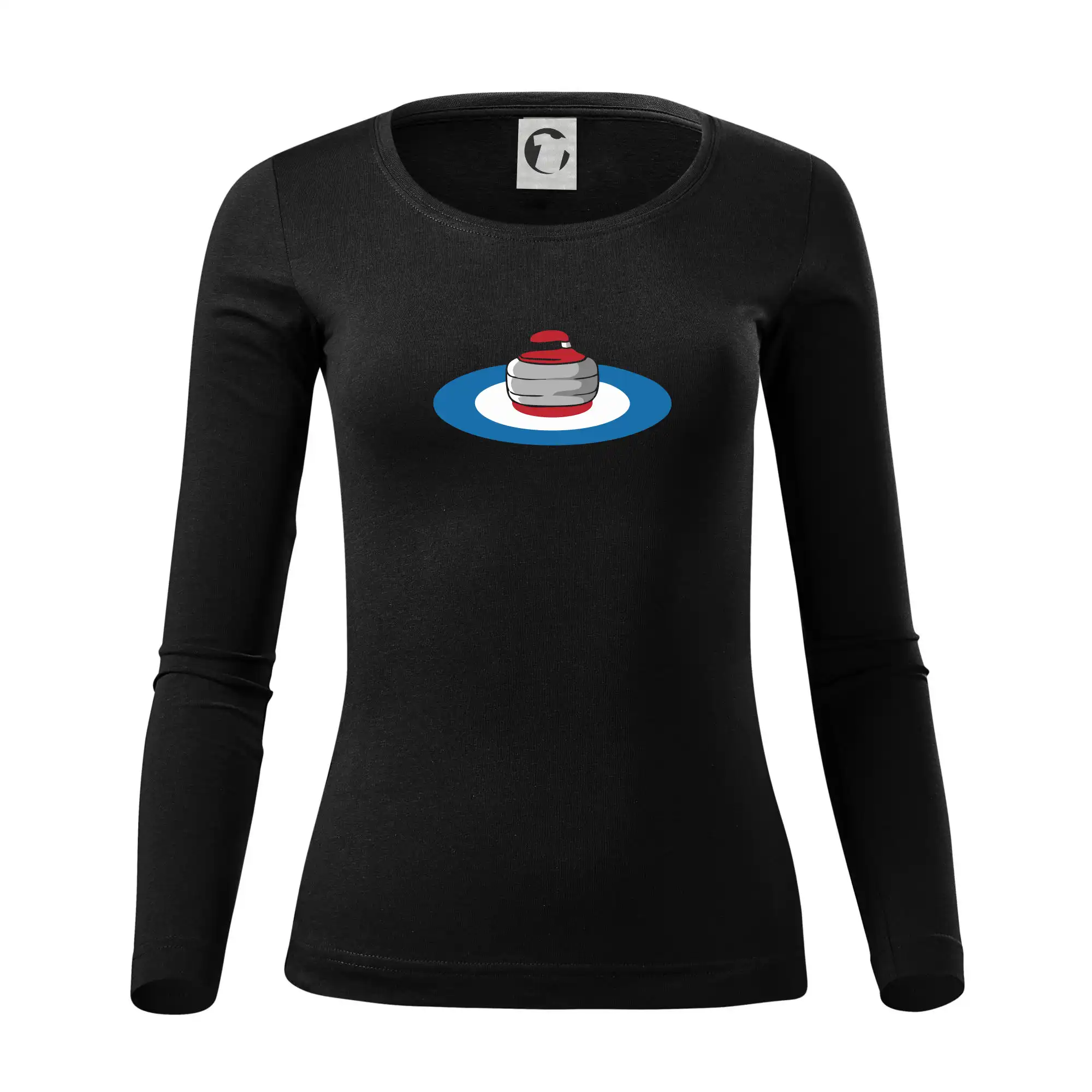 Ostatné športy - Curling kámen - Dámske tričko FIT-T LS - zužené