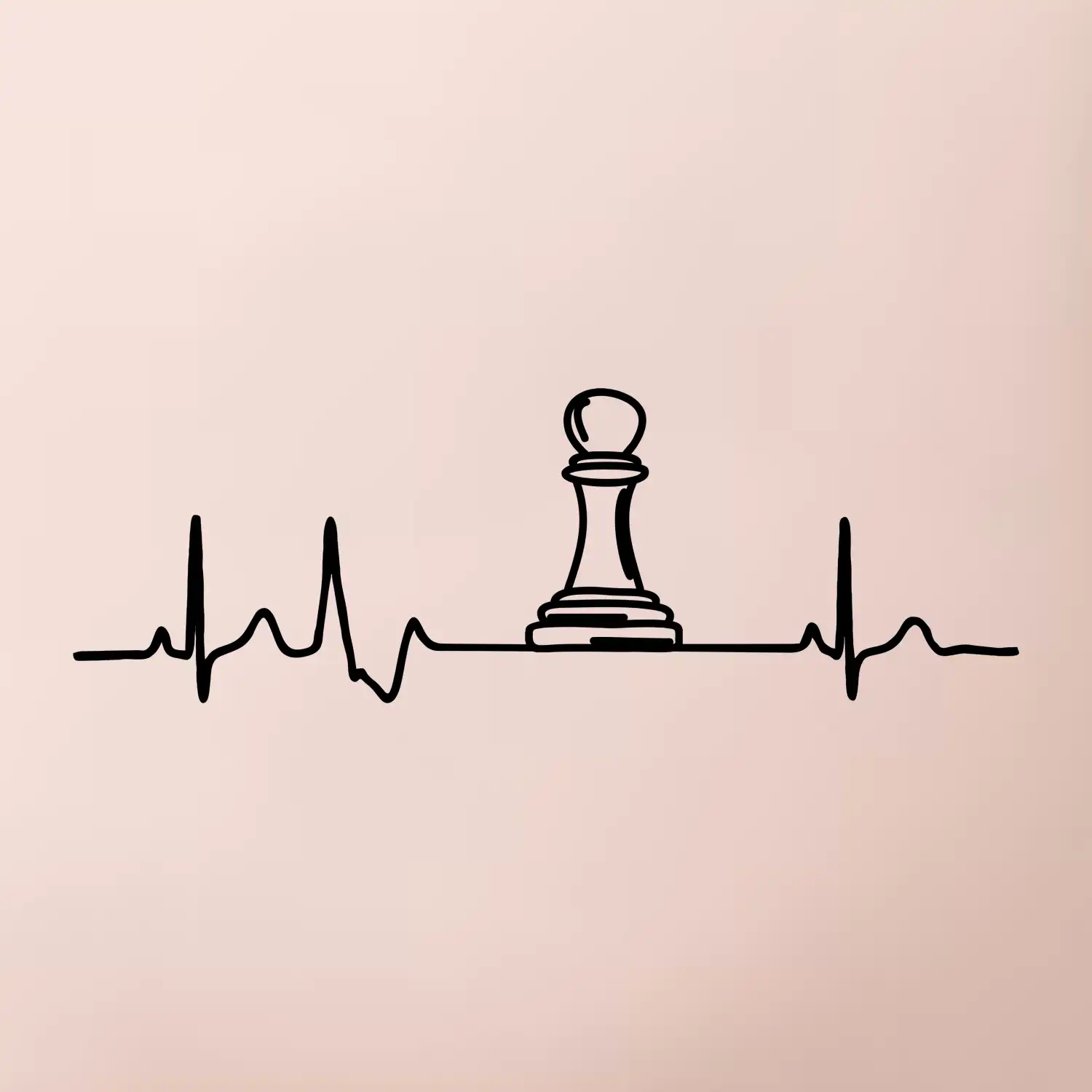 EKG Šachové figurky - Pěšec