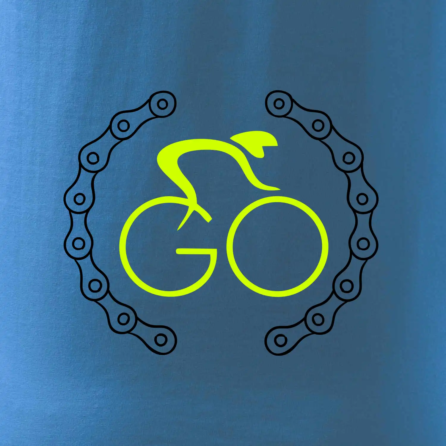 GO cyklista (fluo potisk)